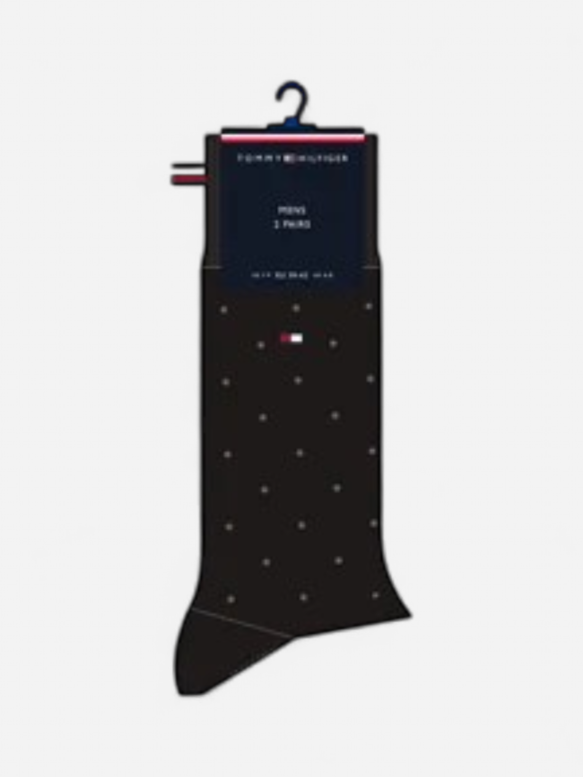 Tommy Hilfiger Miesten Sukat 2-Pack, MEN SOCK DOT NOS Musta - Kekäle.fi