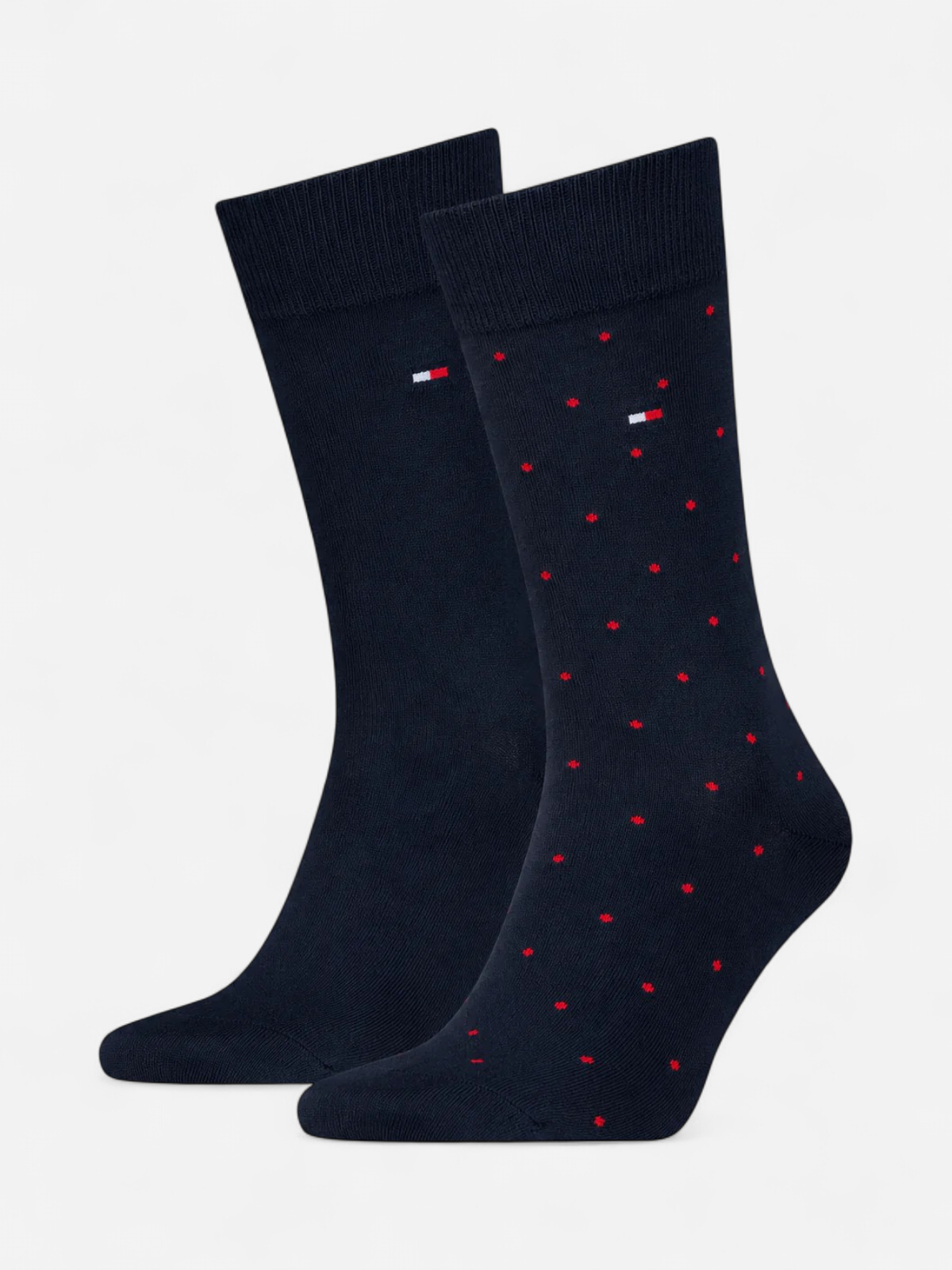 Tommy Hilfiger Miesten Sukat 2-Pack, MEN SOCK DOT NOS, tummansininen - Kekäle.fi