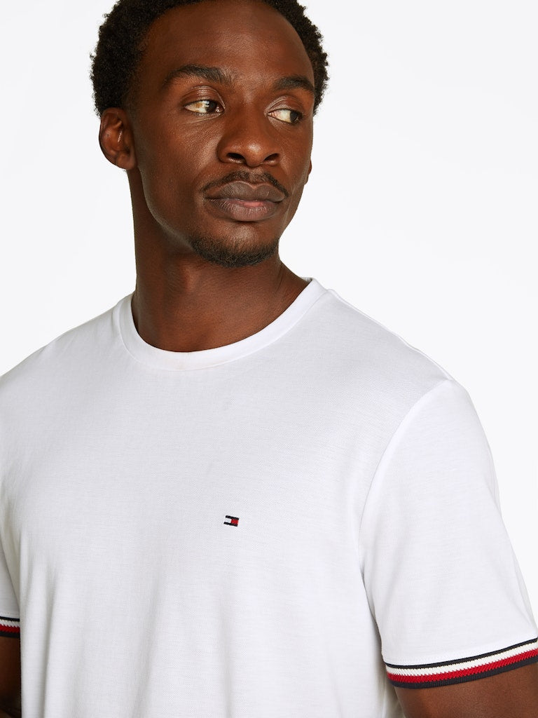 tommy-hilfiger-miesten-t-paita-global-stripe-cuff-tee-valkoinen-4