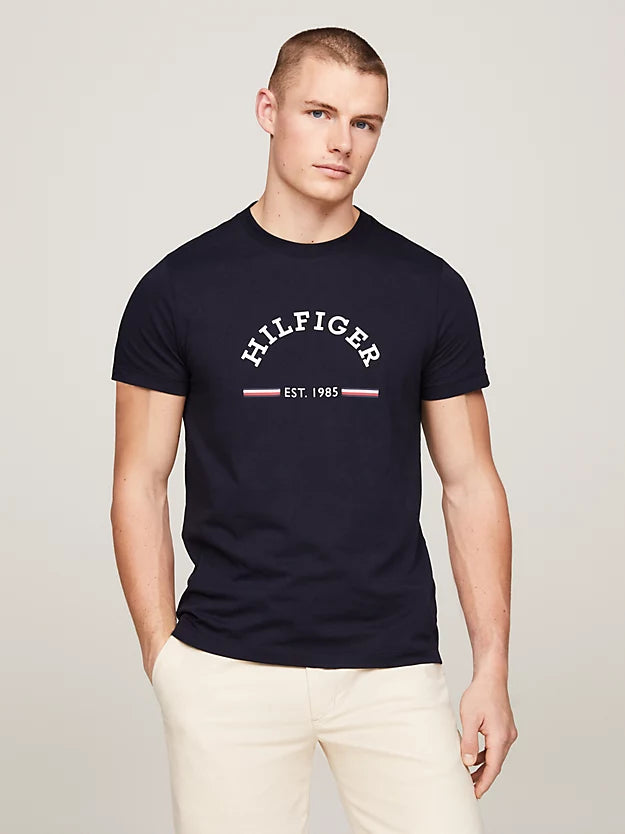 tommy-hilfiger-miesten-t-paita-rwb-arch-gs-tee-tummansininen-1