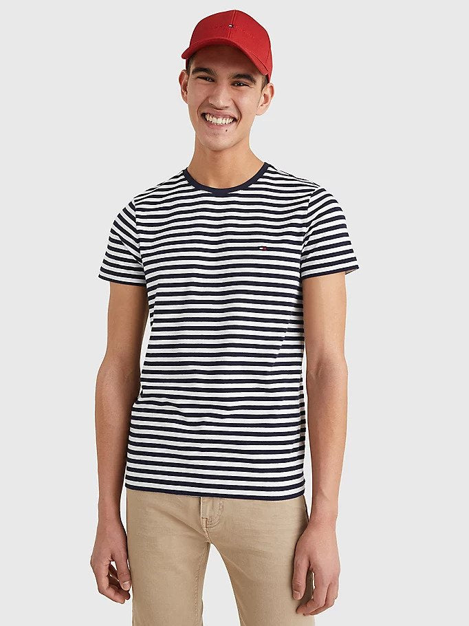 tommy-hilfiger-miesten-t-paita-strech-slim-fit-tee-vtt-raidallinen-sininen-1