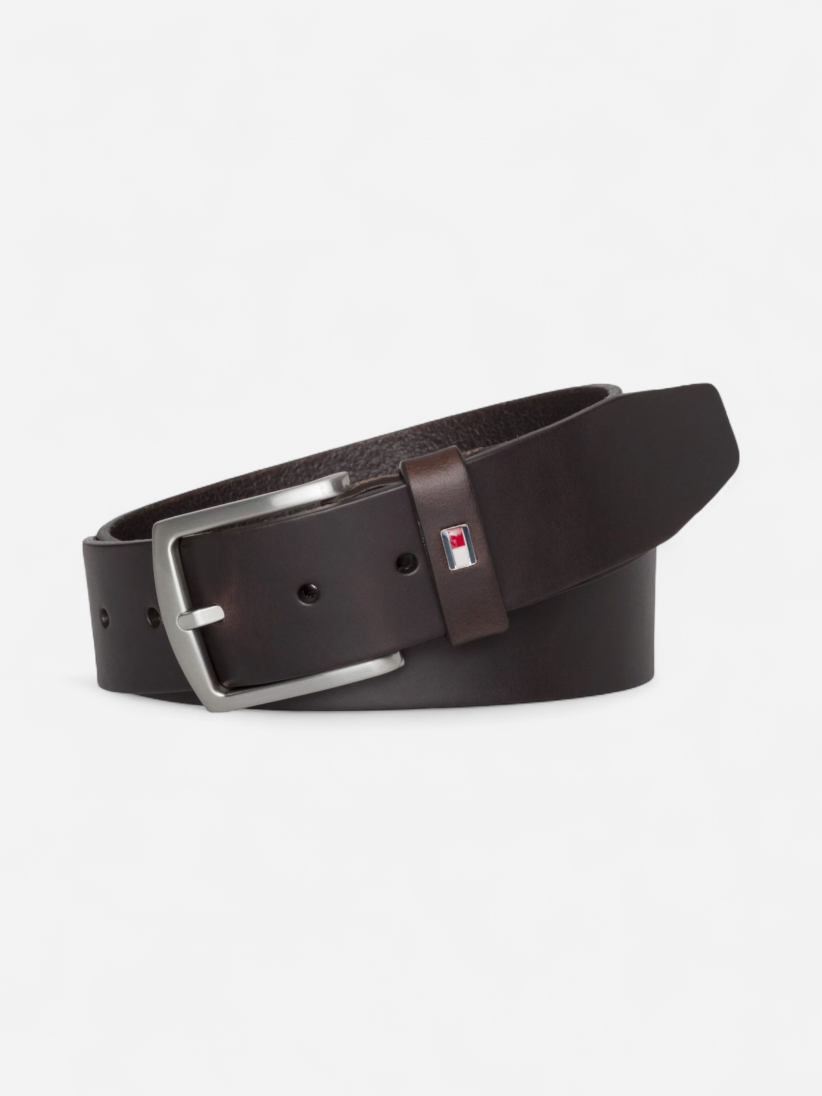 Tommy Hilfiger Nahkavyö, Denton Belt Tummanruskea - Kekäle.fi
