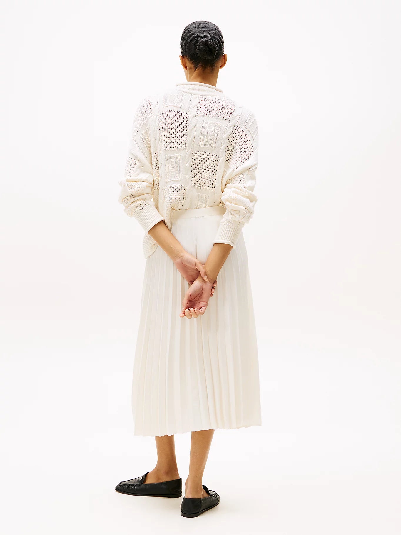 tommy-hilfiger-naisten-hame-fluid-pleated-pull-on-midi-skirt-luonnonvalkoinen-3