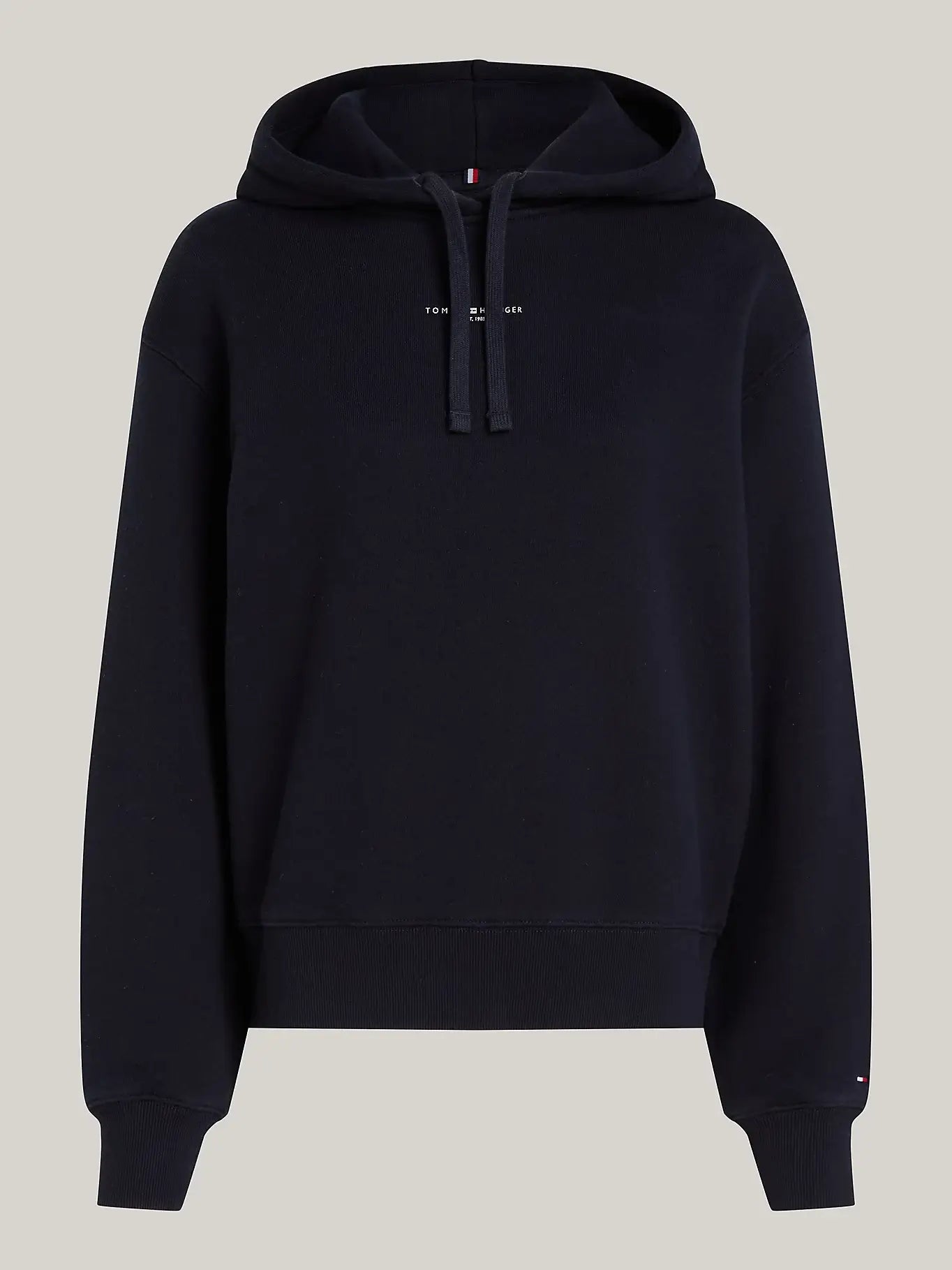 tommy-hilfiger-naisten-huppari-modern-reg-mini-corp-hoodie-tummansininen-3