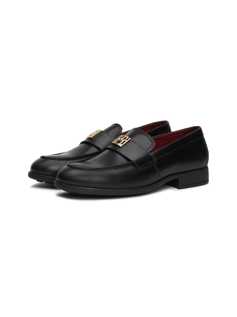 tommy-hilfiger-naisten-kengat-th-leather-classic-loafer-musta-3