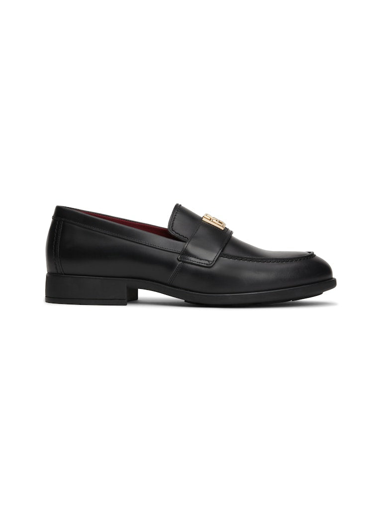 tommy-hilfiger-naisten-kengat-th-leather-classic-loafer-musta-4
