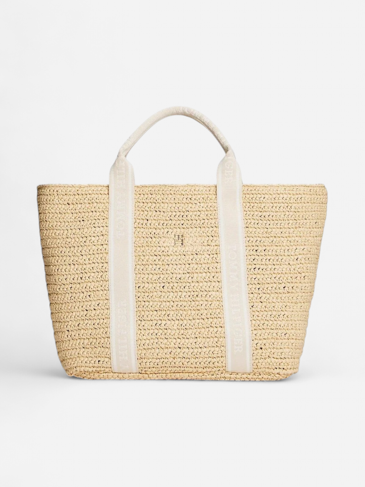 Tommy Hilfiger naisten laukku, TH SPRING LOGO TOTE Beige - Kekäle.fi