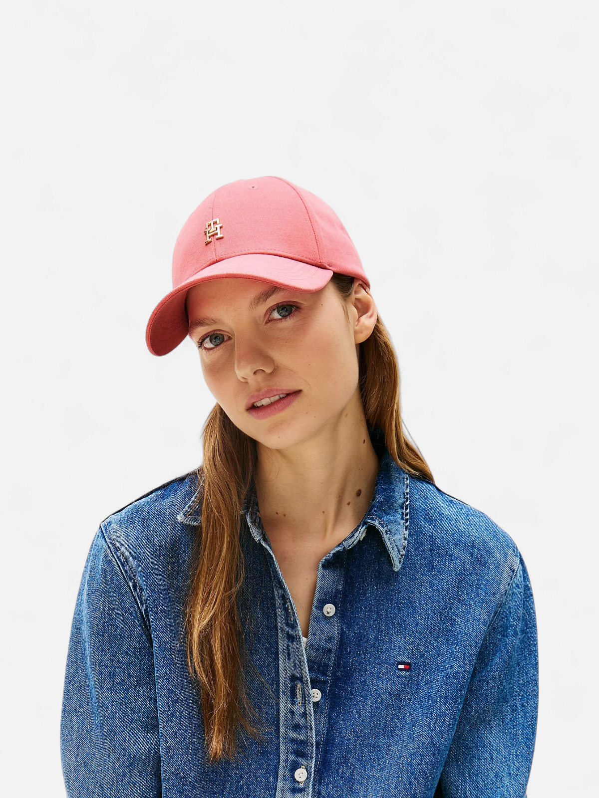 Tommy Hilfiger naisten lippis, ELEVATED CHIC CAP Vaaleanpunainen - Kekäle.fi