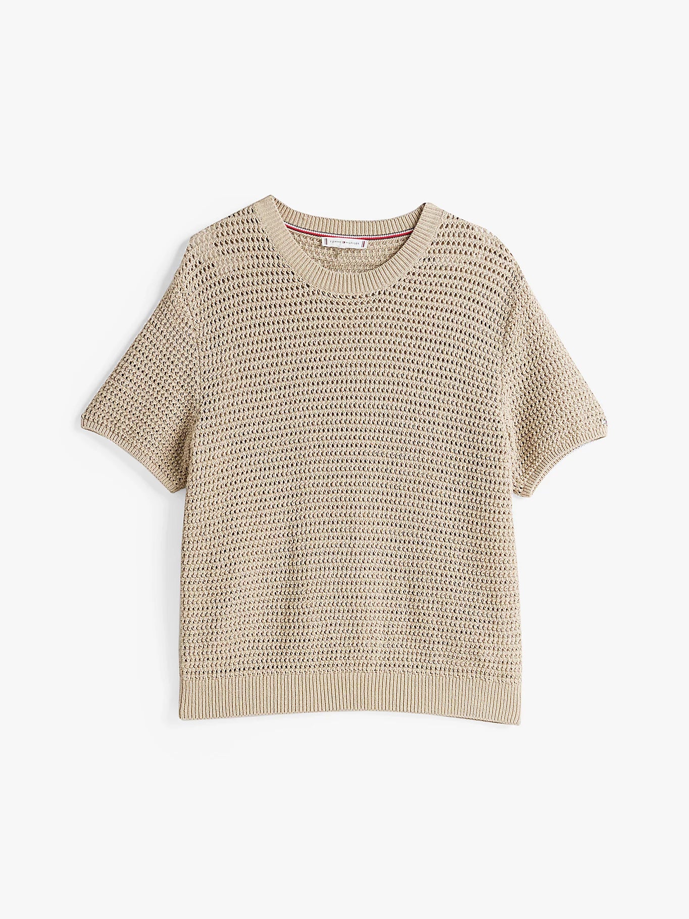 tommy-hilfiger-naisten-lyhythihainen-neulepusero-pointelle-crochet-ss-c-neck-sweat-vaalea-beige-3
