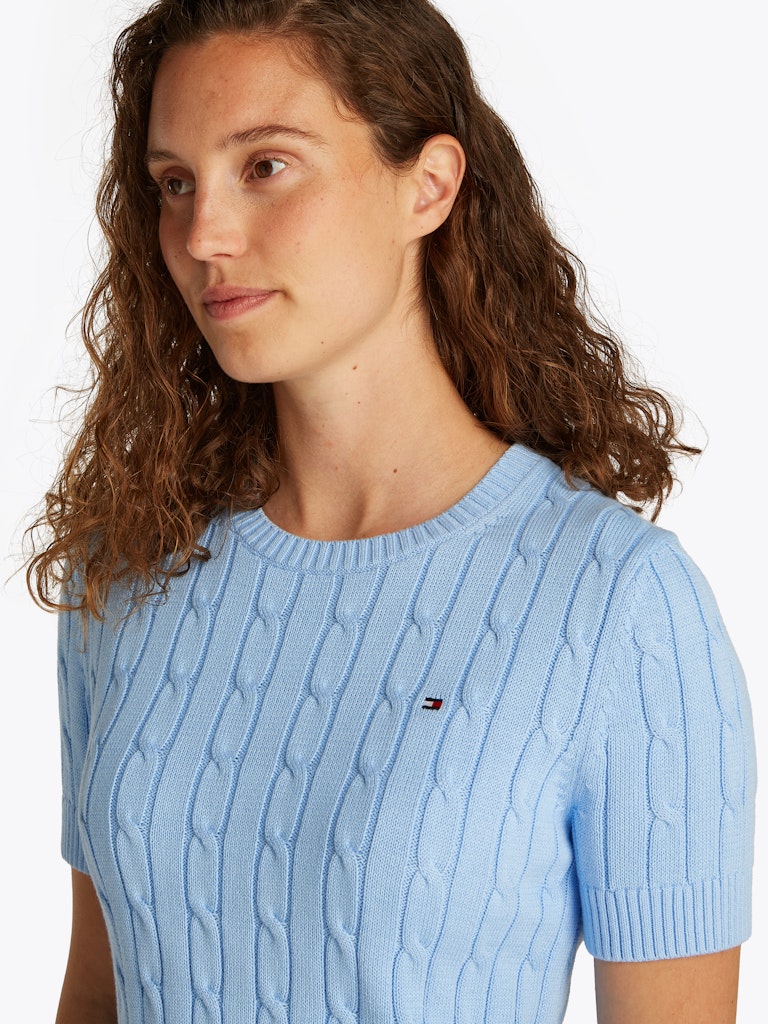 tommy-hilfiger-naisten-neule-co-cable-mid-gg-ss-c-nk-sweat-vaaleansininen-4
