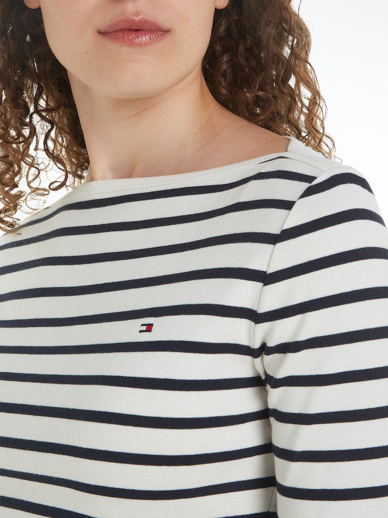 tommy-hilfiger-naisten-paita-new-cody-slim-boat-nk-raidallinen-valkoinen-3