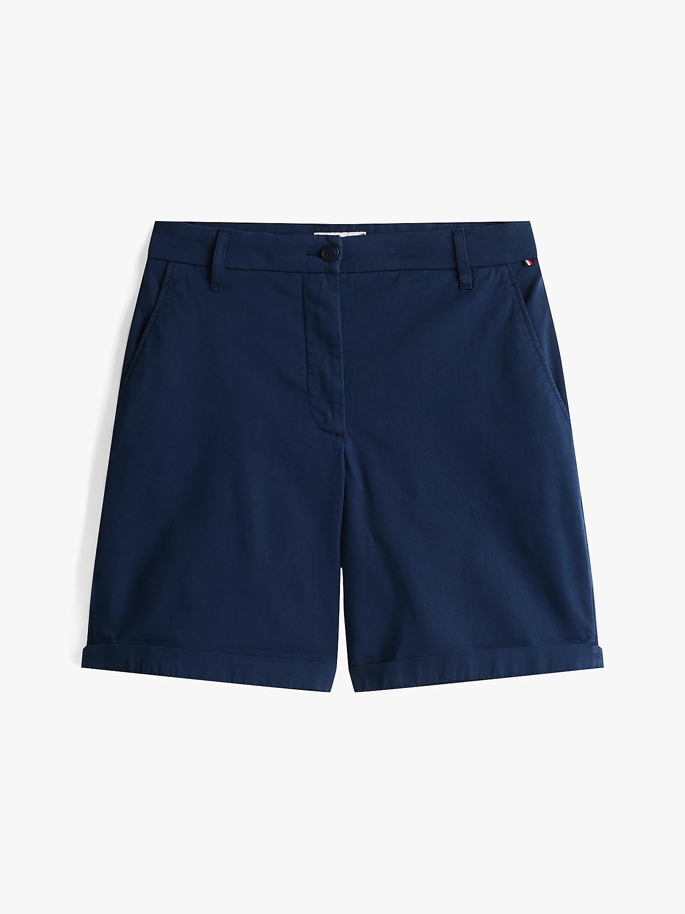 tommy-hilfiger-naisten-shortsit-co-blend-gmd-chino-short-tummansininen-4
