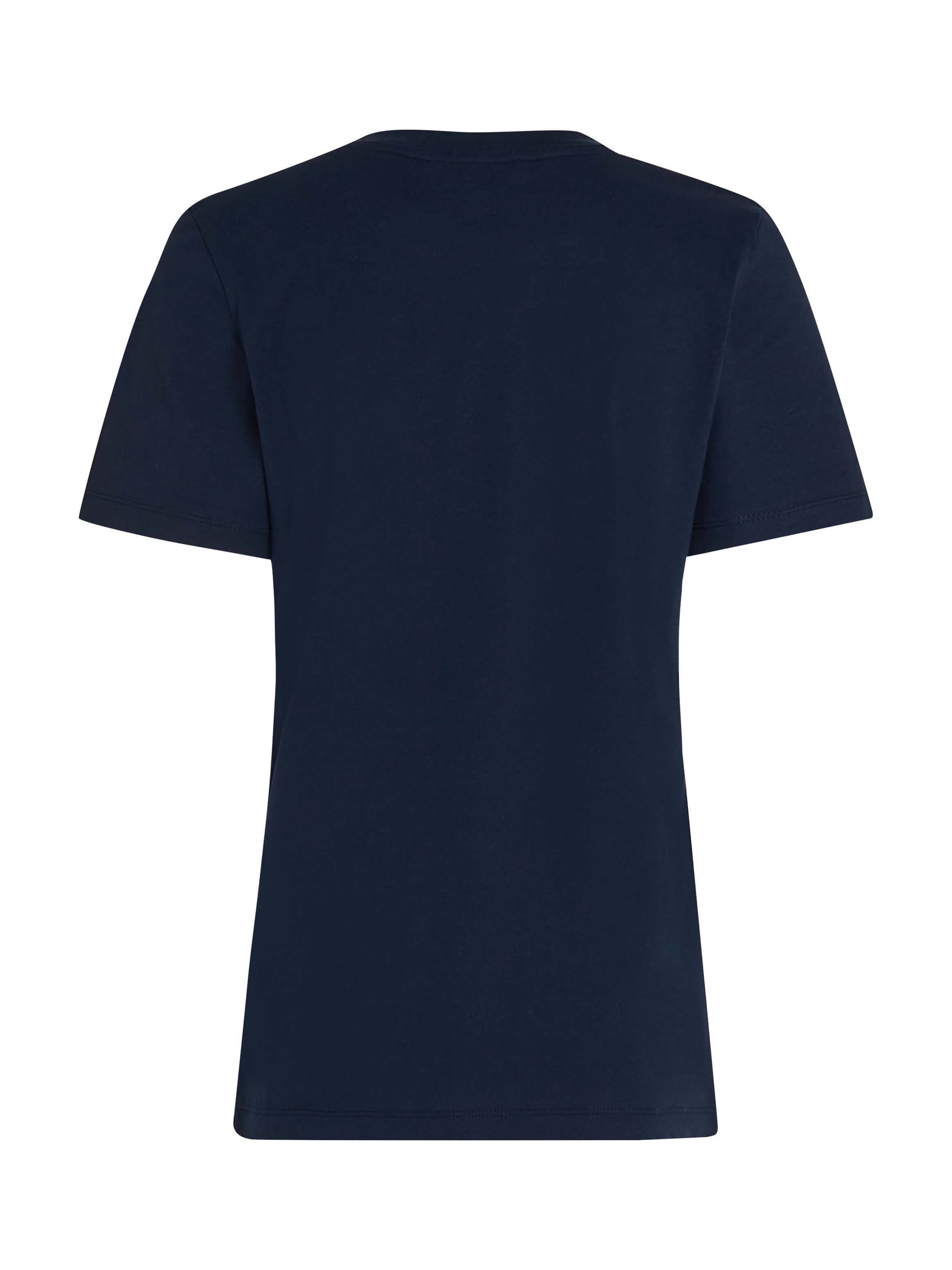 tommy-hilfiger-naisten-t-paita-k-reg-script-c-nk-tee-ss-tummansininen-4