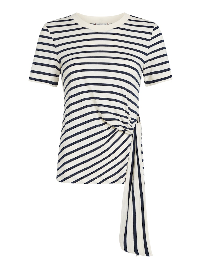 tommy-hilfiger-naisten-t-paita-knot-boat-nk-ss-tee-raidallinen-valkoinen-3