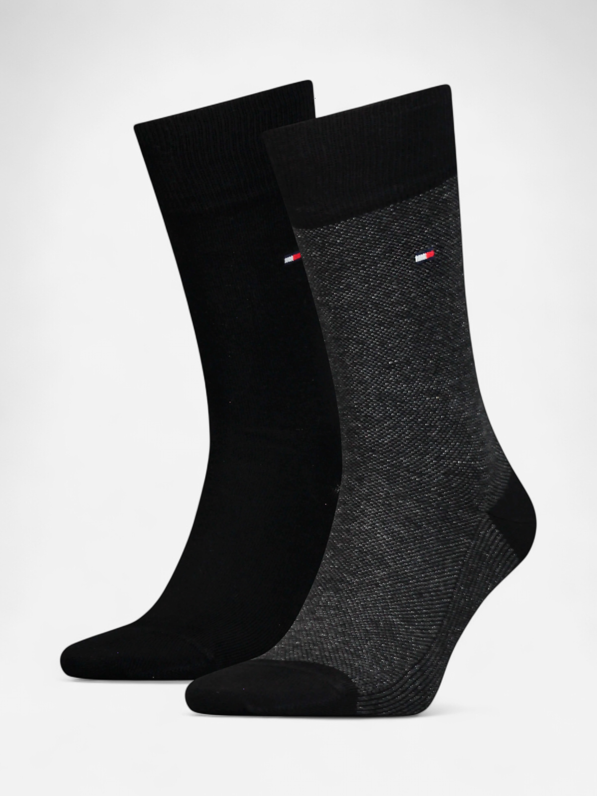 TOMMY HILFIGER SOCKS Miesten Sukat, K MEN 2-PACK SOCK BIRDEYE Musta - Kekäle.fi
