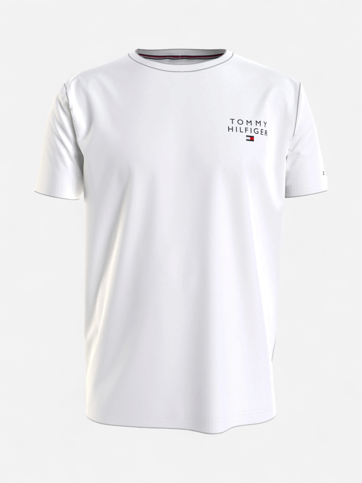Tommy Hilfiger t-paita, CN SS TEE LOGO Valkoinen - Kekäle.fi