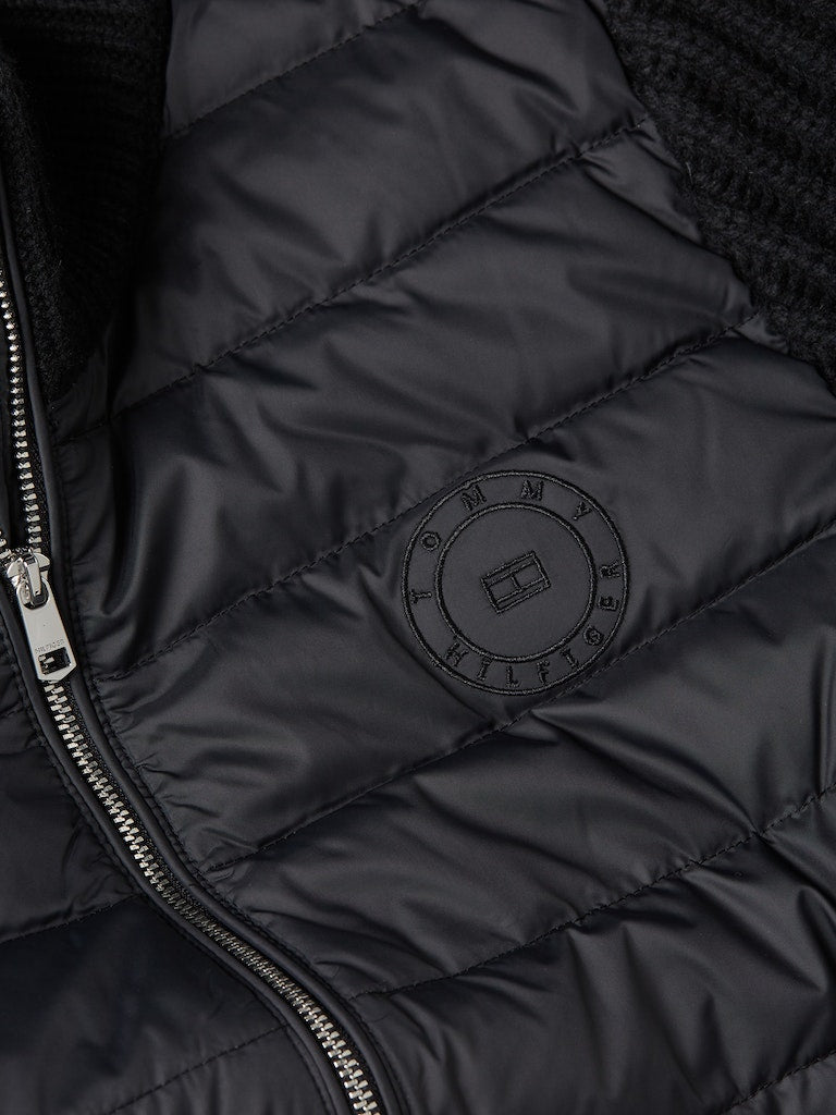tommy-hilfiger-untuvatakki-knit-mix-down-jacket-musta-6
