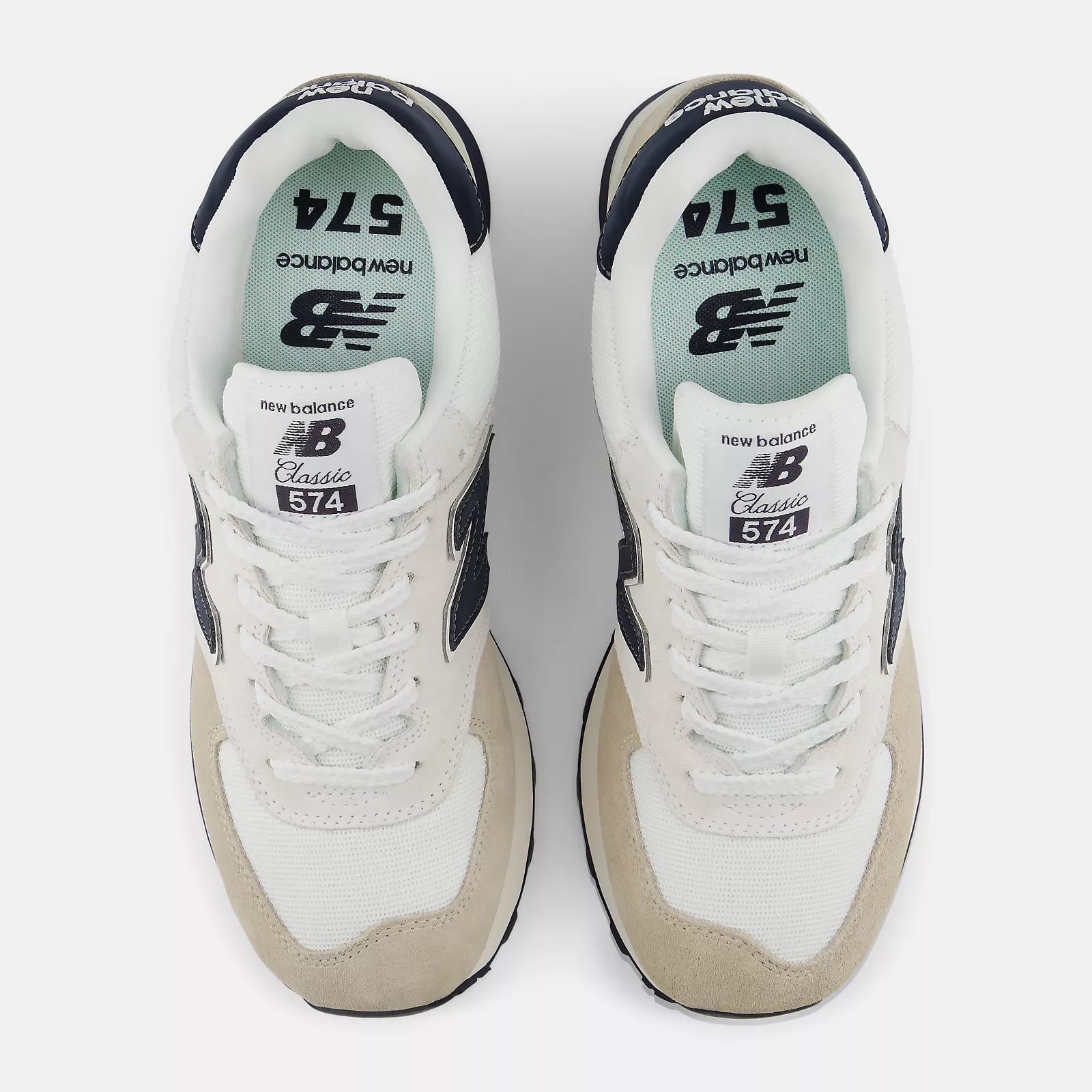 New Balance unisex tennarit 574, kuosillinen beige