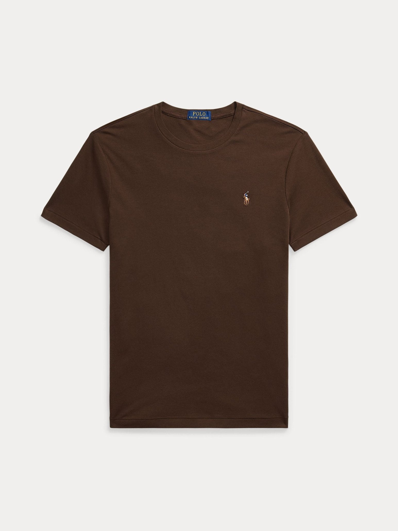 Polo Ralph Lauren miesten t-paita Short Sleeve T Shirt, tummanruskea