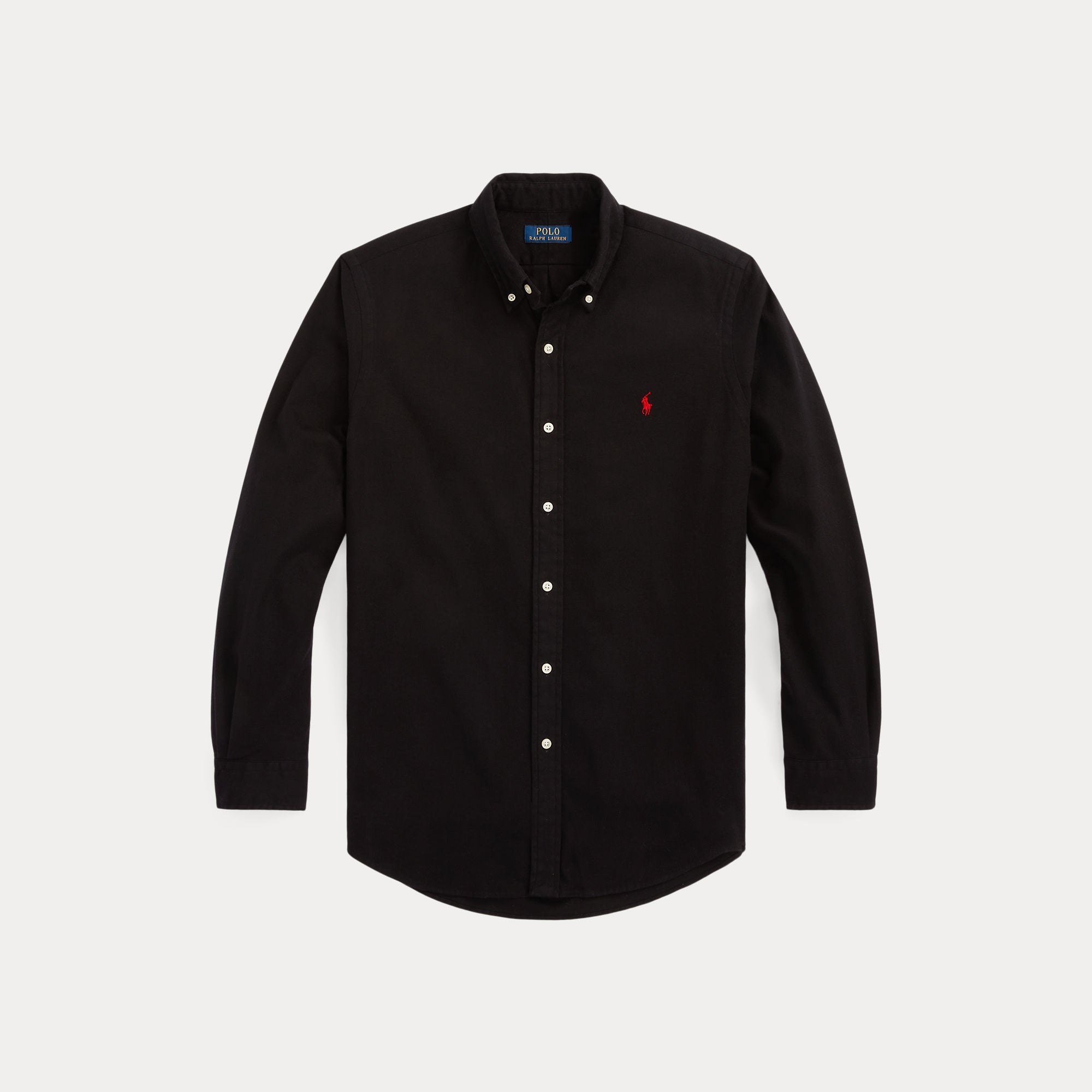 Polo Ralph Lauren miesten kauluspaita Long Sleeve Sport Shirt, musta