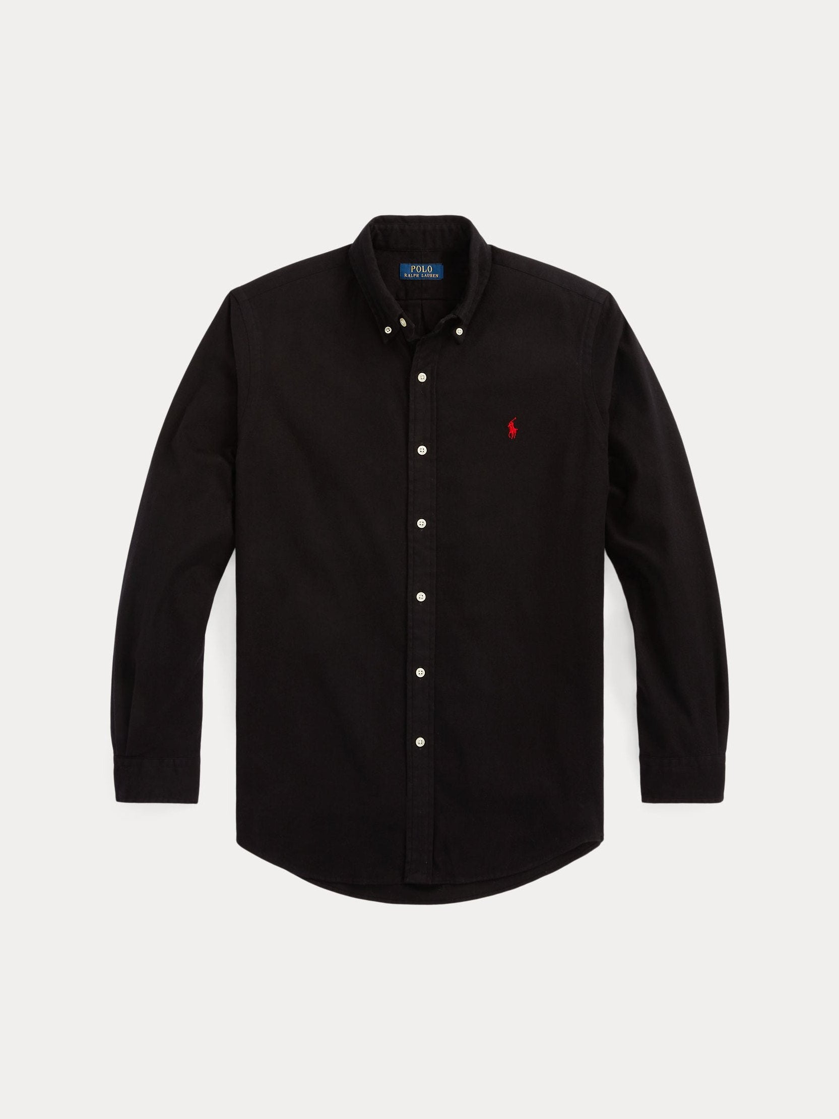 Polo Ralph Lauren miesten kauluspaita Long Sleeve Sport Shirt, musta