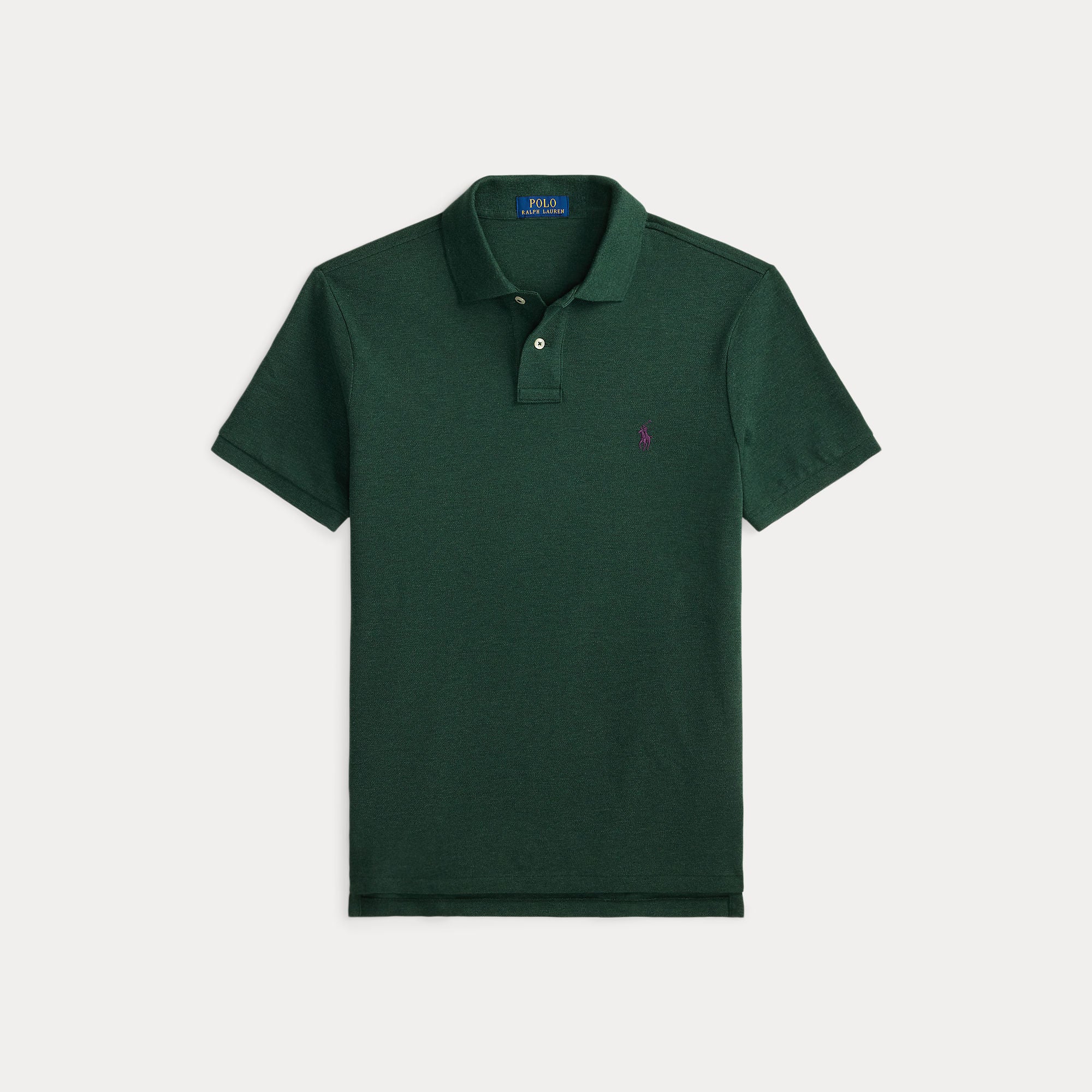 Polo Ralph Lauren miesten pikeepaita Polo Shirt Short Sleeve Knit, tummanvihreä