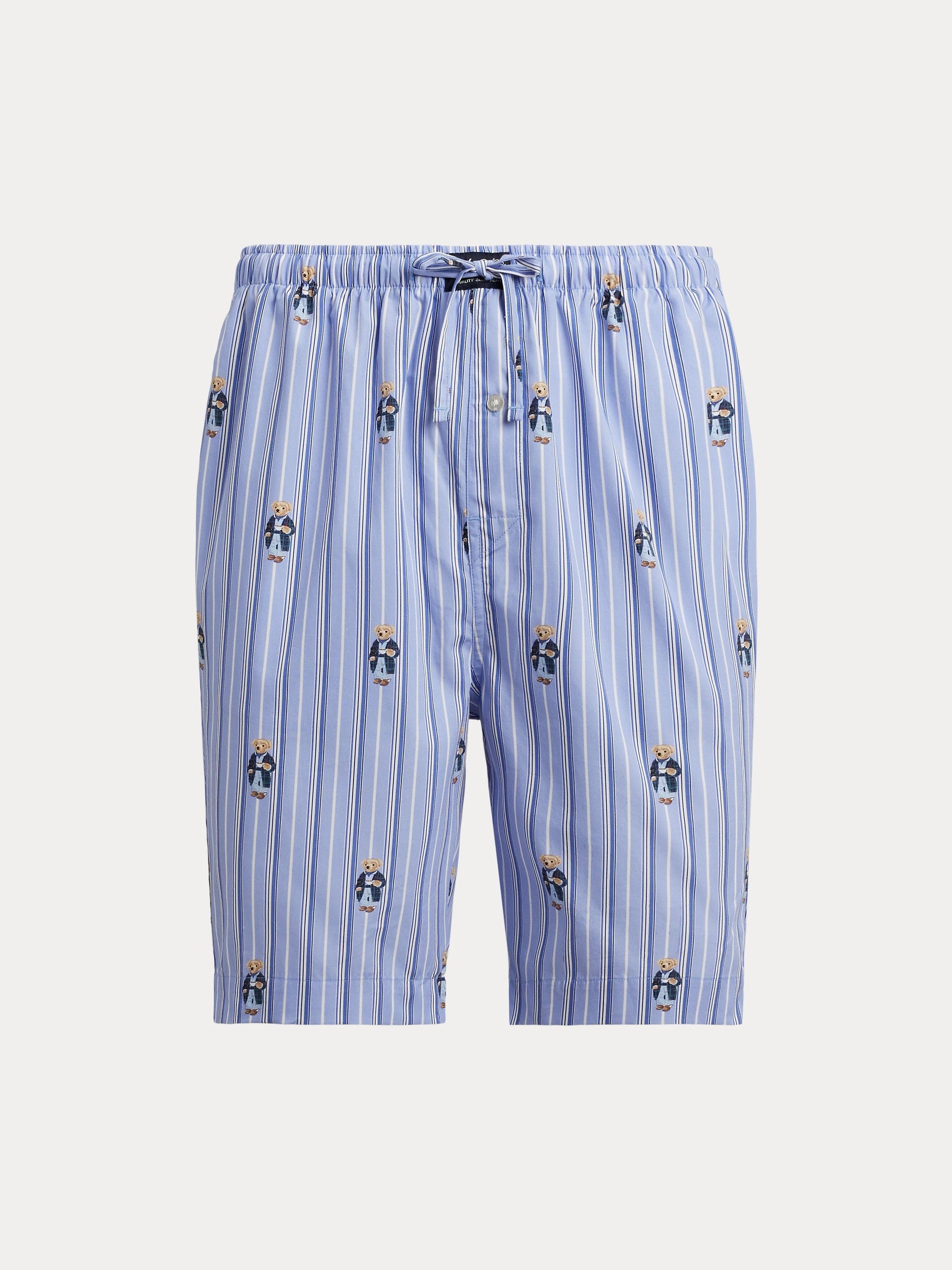 Polo Ralph Lauren miesten pyjamahousut K Sleep Short Sleep Bottom, raidallinen sininen