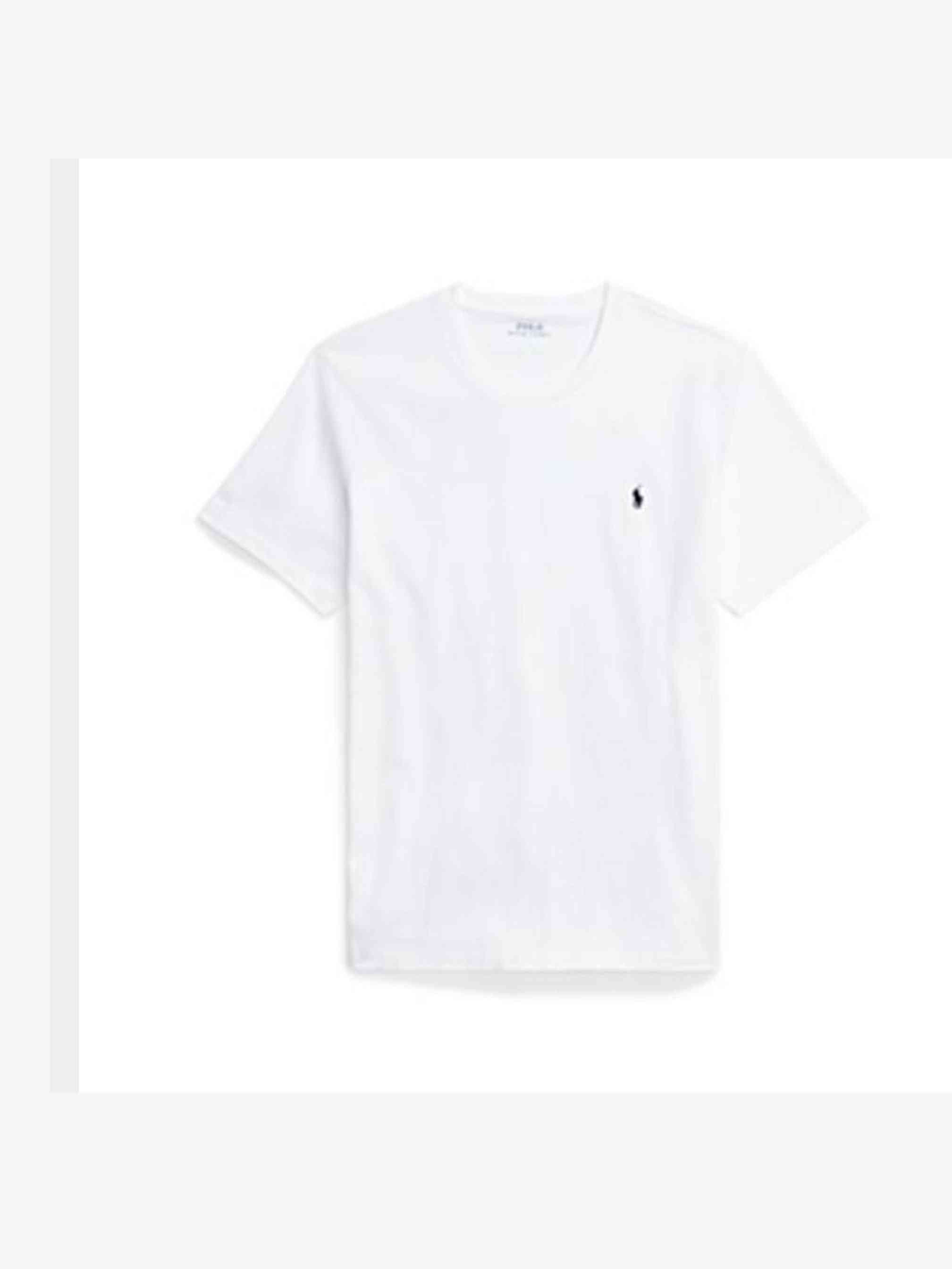 Polo Ralph Lauren miesten t-paita K S/S Crew Top, valkoinen