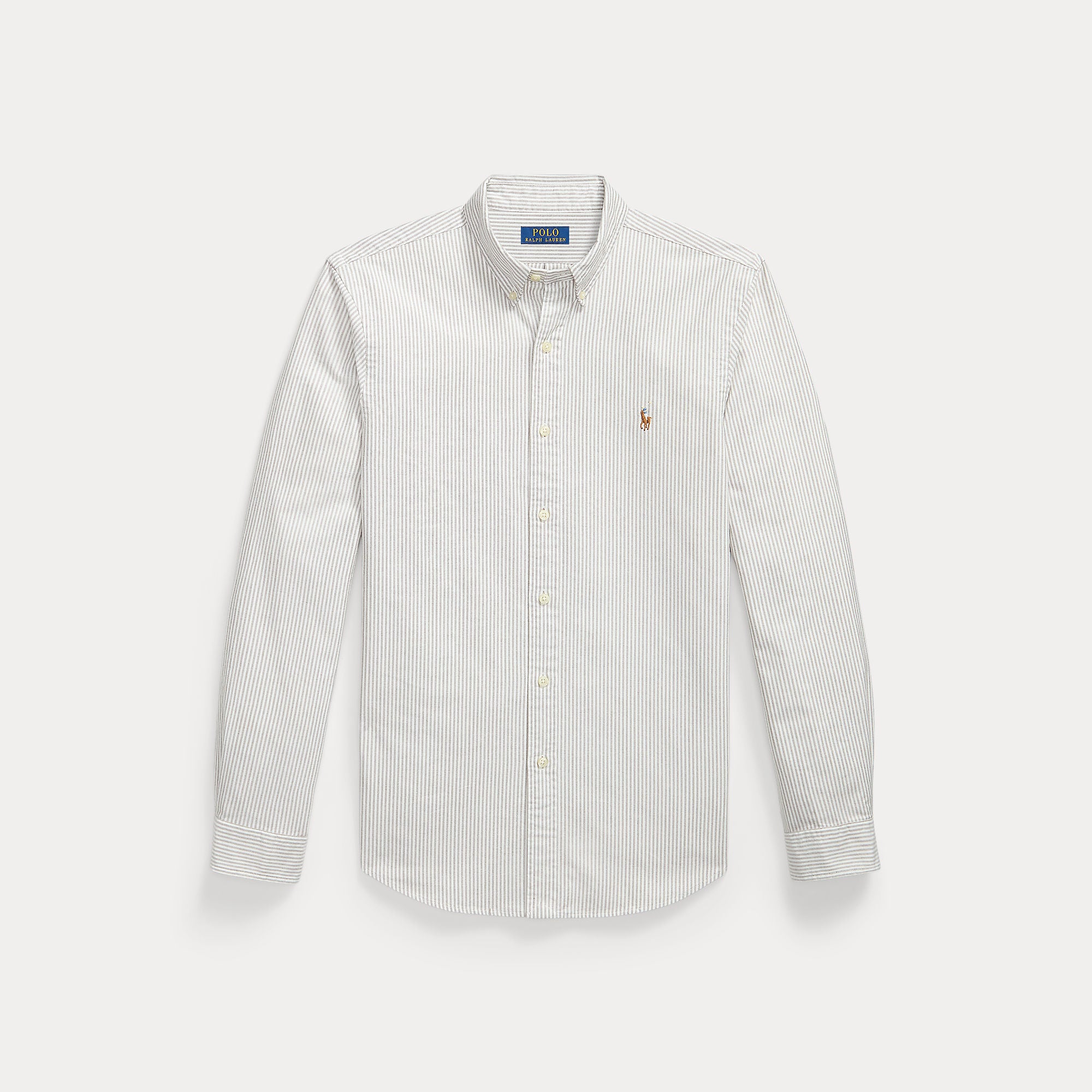 Polo Ralph Lauren miesten kauluspaita Long Sleeve Sport Shirt, vaaleanruskea