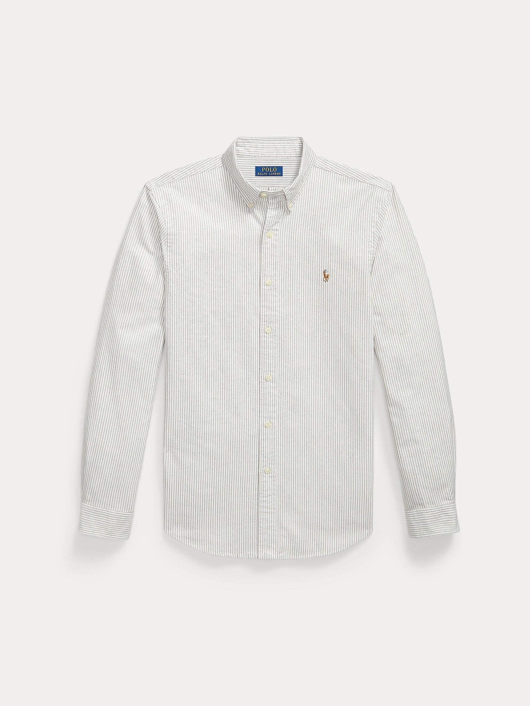 Polo Ralph Lauren miesten kauluspaita Long Sleeve Sport Shirt, vaaleanruskea