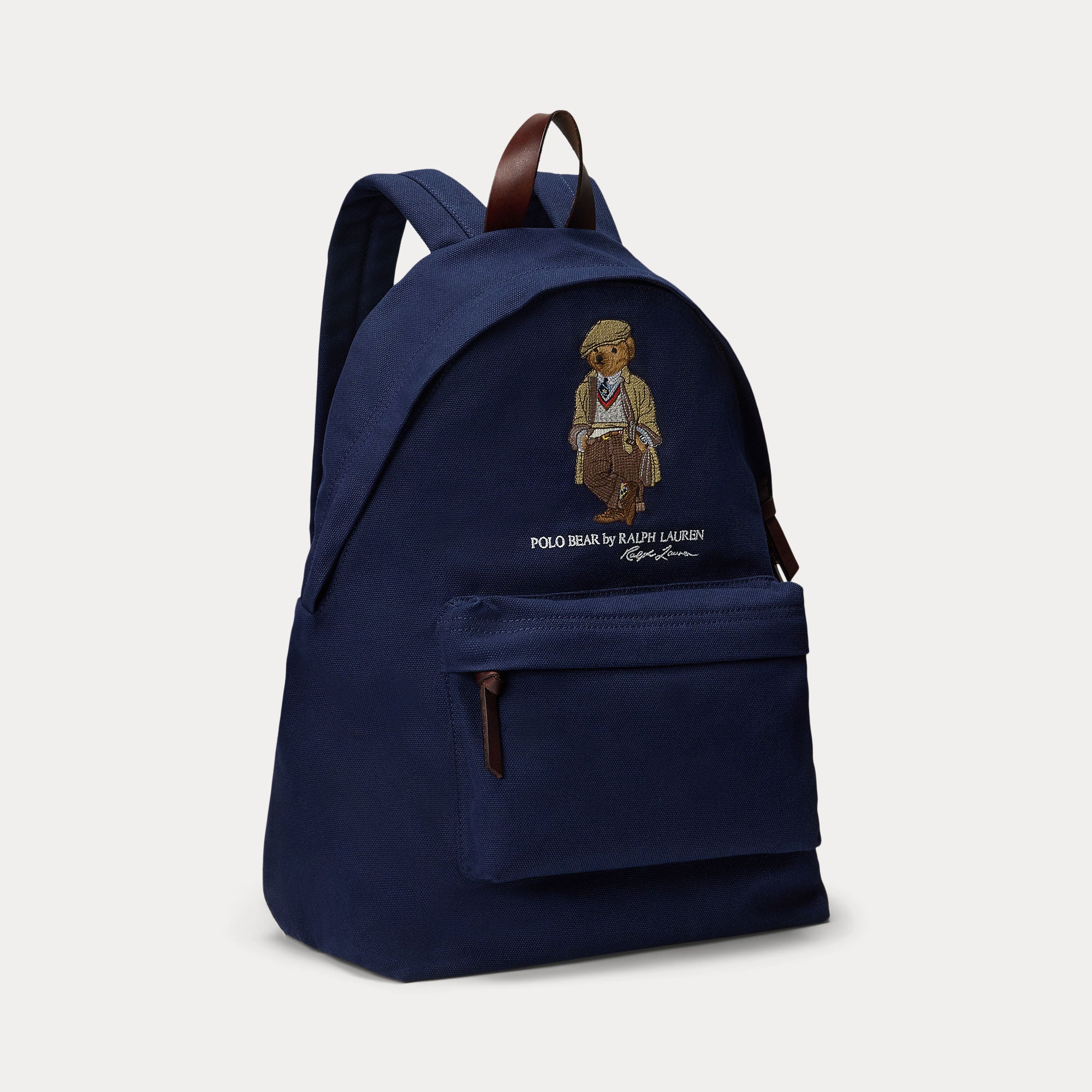 Polo Ralph Lauren Unisex reppy Polo bear Canvas Backbag, tummansininen