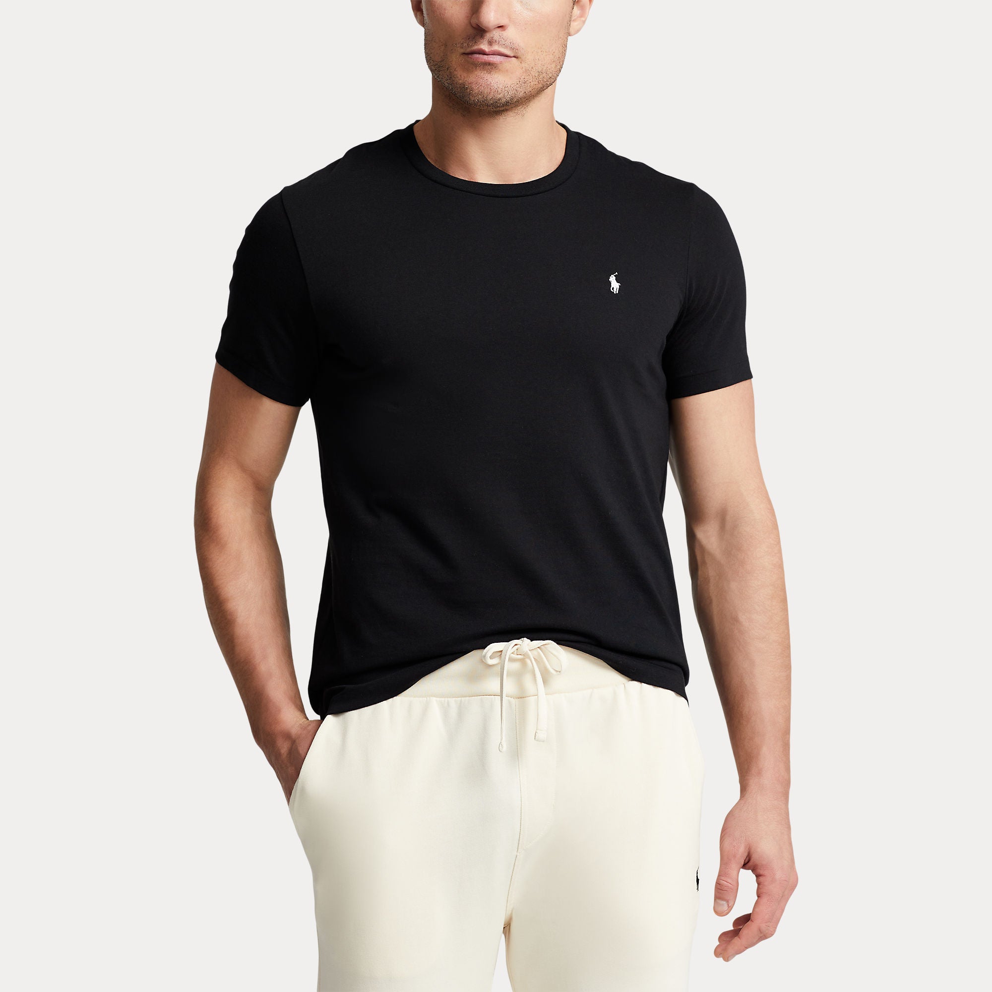 Polo Ralph Lauren miesten t-paita K S/S Crew Top, musta