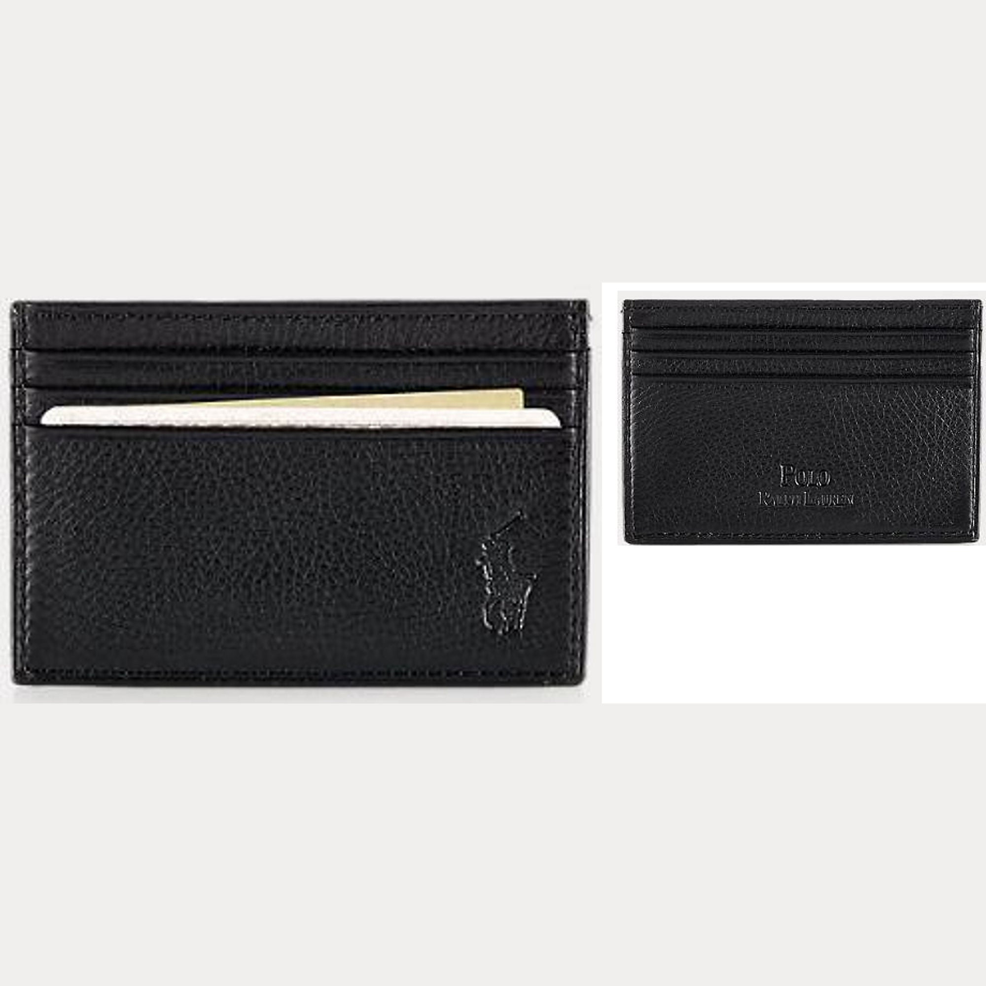Polo Ralph Lauren miesten lompakko Multi CC Card Case Small, musta