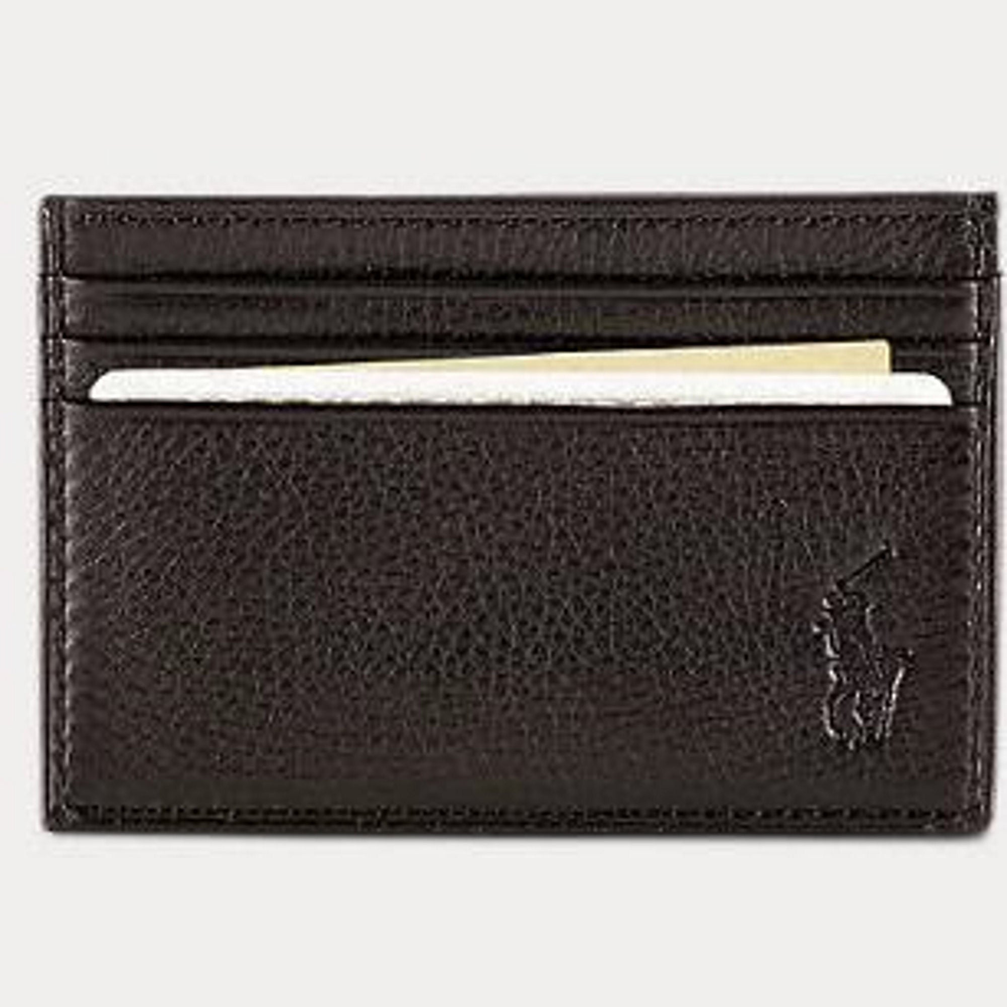 Polo Ralph Lauren miesten lompakko Multi CC Card Case Small, keskiruskea