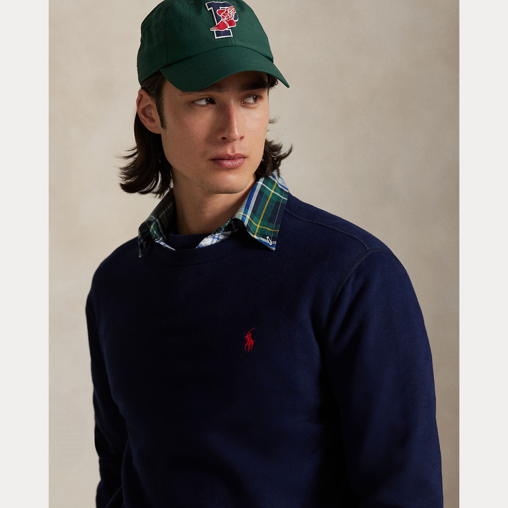 Polo Ralph Lauren miesten neule Long Sleeve Knit, tummansininen