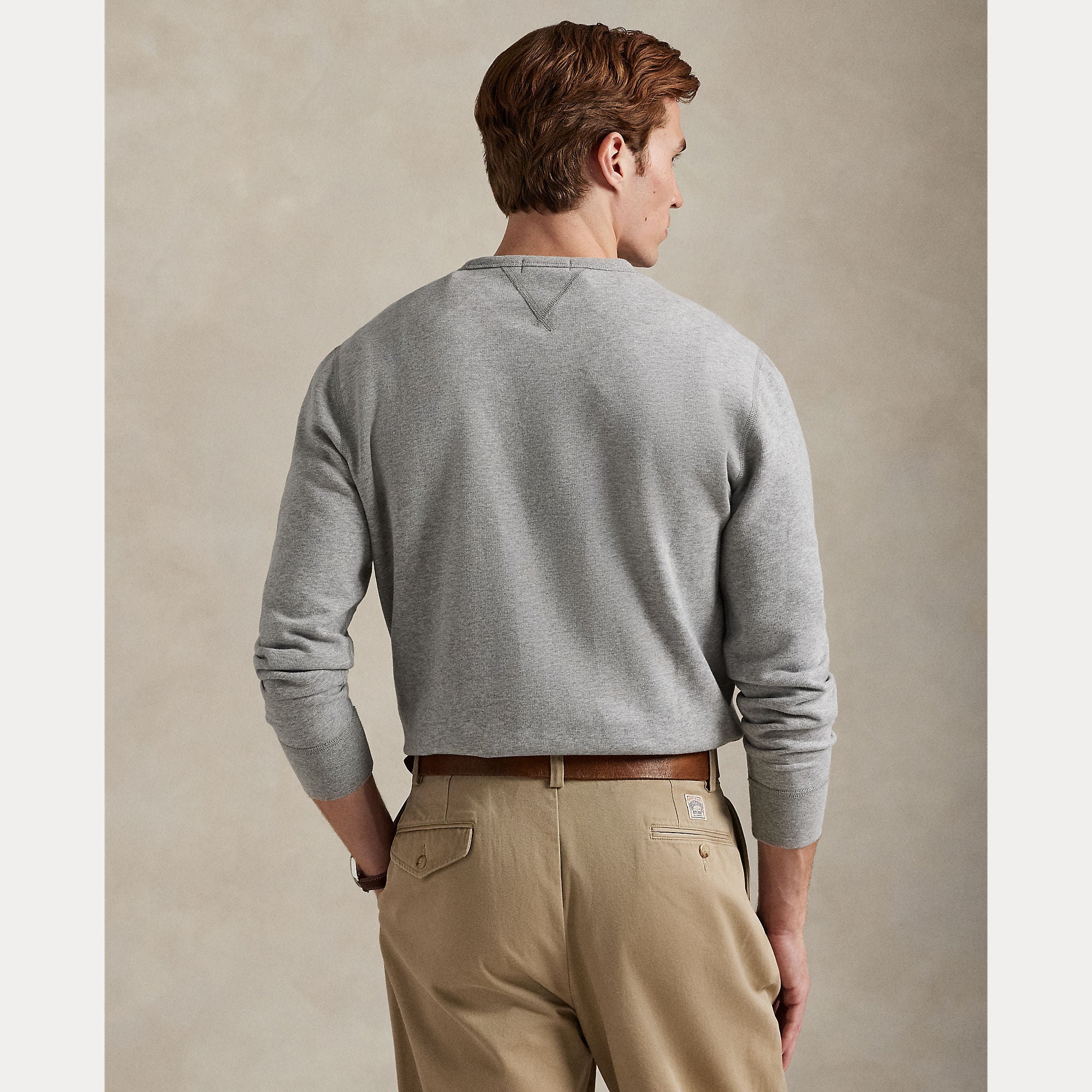 Polo Ralph Lauren miesten neule Long Sleeve Knit, harmaa