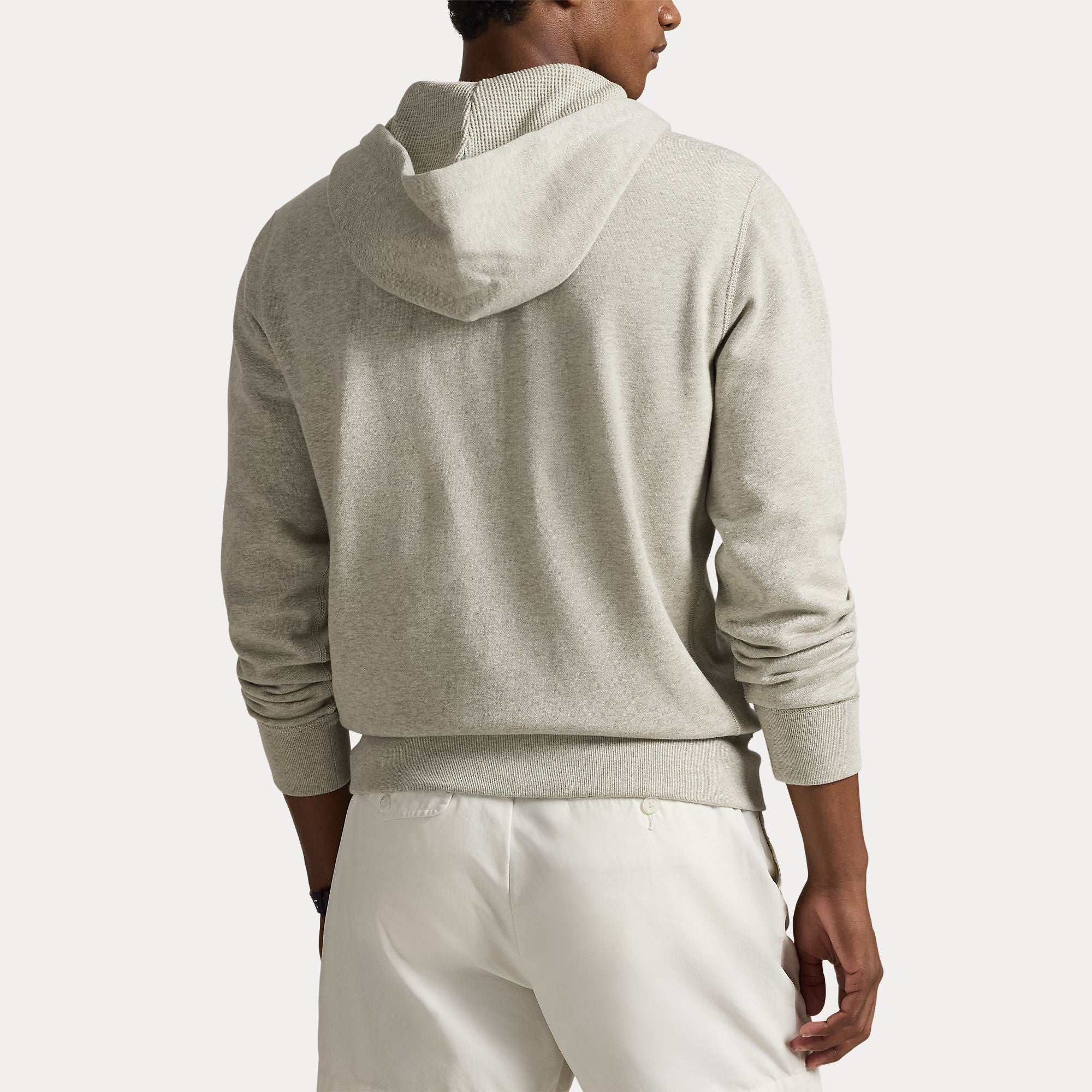 Polo Ralph Lauren miesten huppari Hood Long Sleeve Knit, vaaleanharmaa