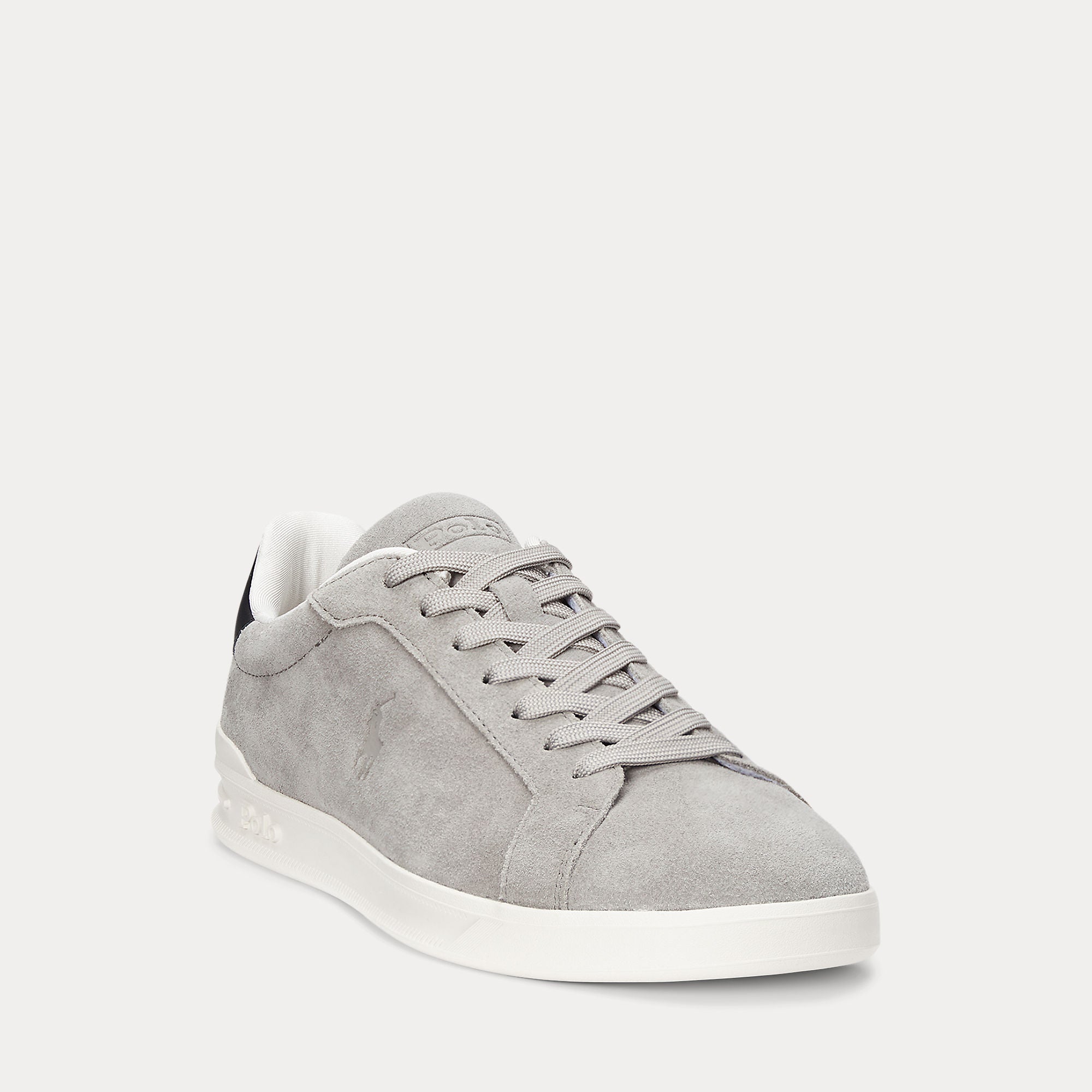 Polo Ralph Lauren miesten tennarit HRT CRT II-SNEAKERS-LOW TOP LACE, vaalenharmaa