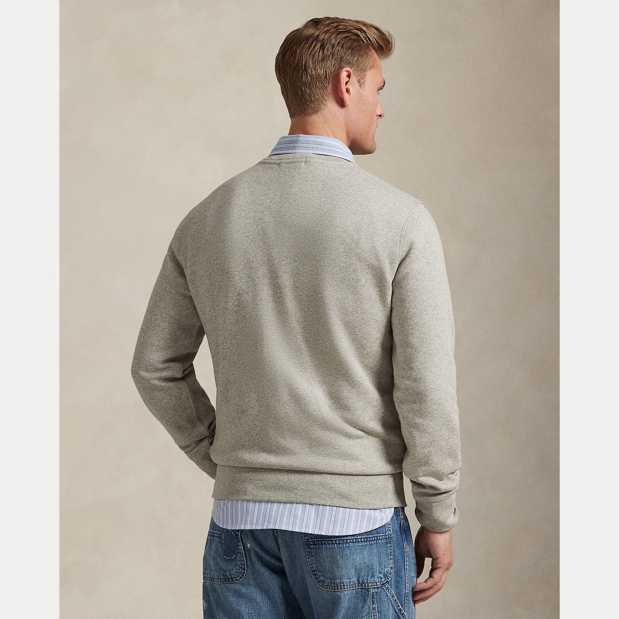 Polo Ralph Lauren miesten collegepaidat Polo Bear Fleece Sweatshirt, vaaleanharmaa