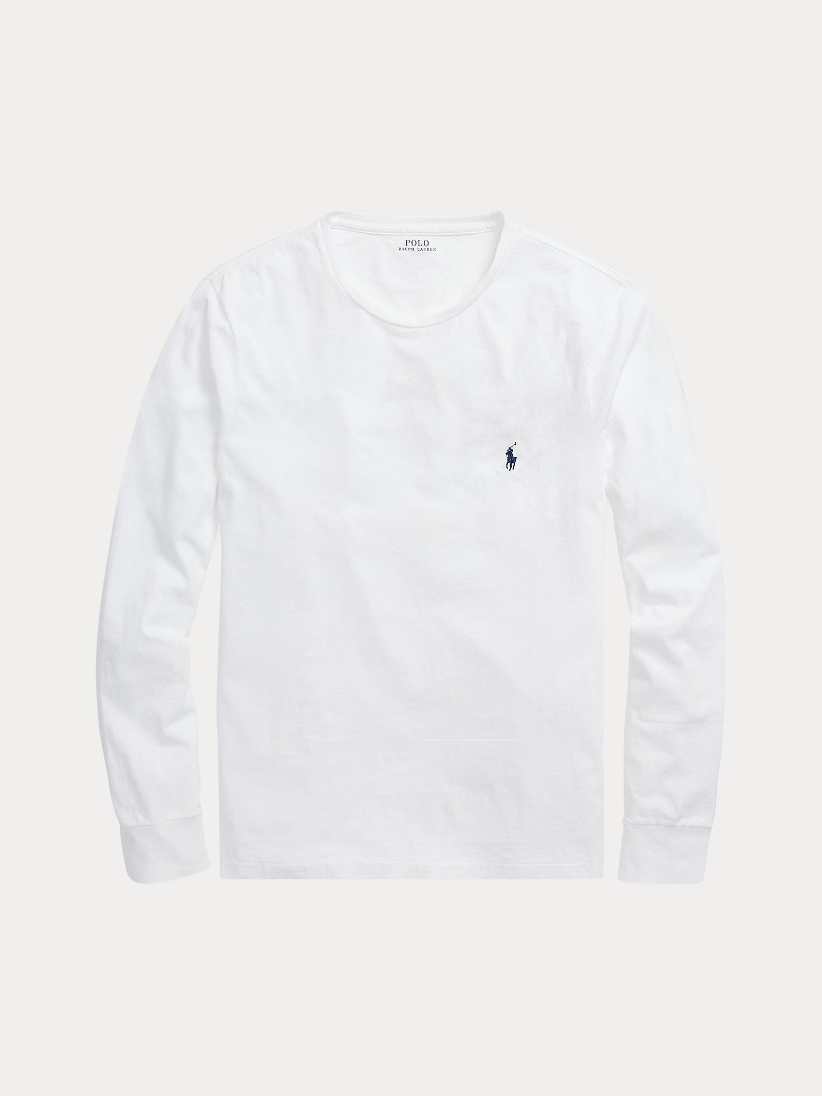 Polo Ralph Lauren miesten pitkähihainen paita Long Sleeve T-shirt, valkoinen