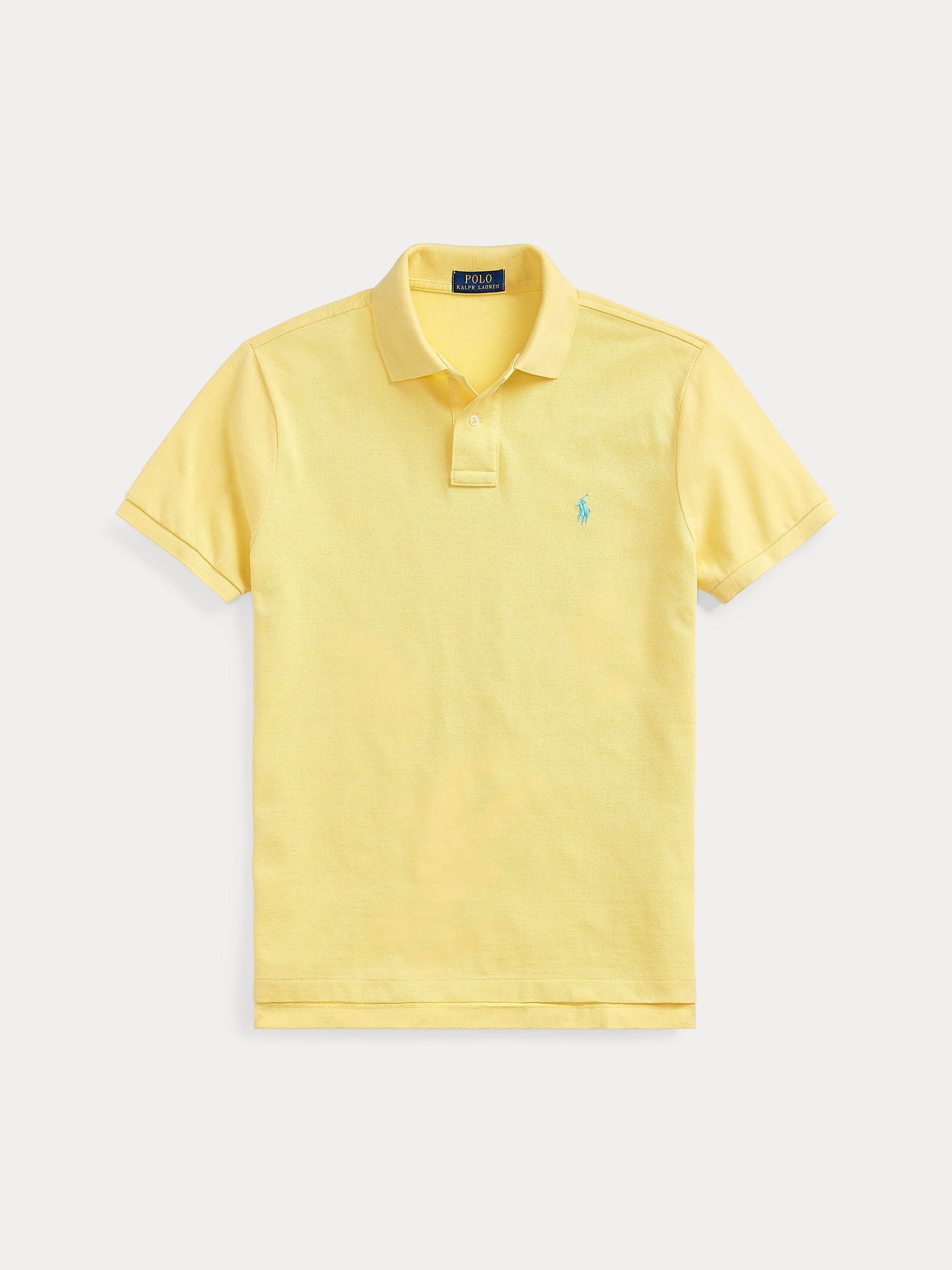 Polo Ralph Lauren miesten pikeepaita Iconic Mesh Polo Shirt, keltainen