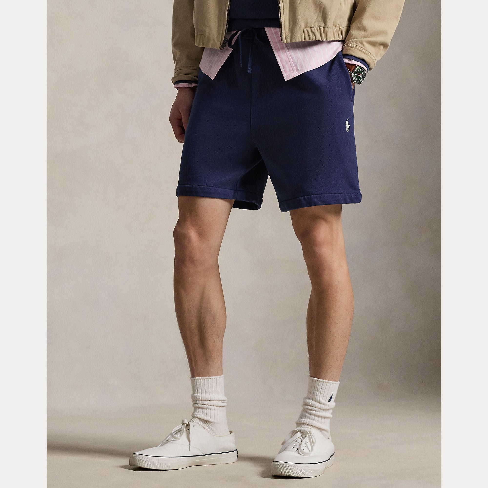 Polo Ralph Lauren miesten shortsit Polo Sweatshorts, tummansininen