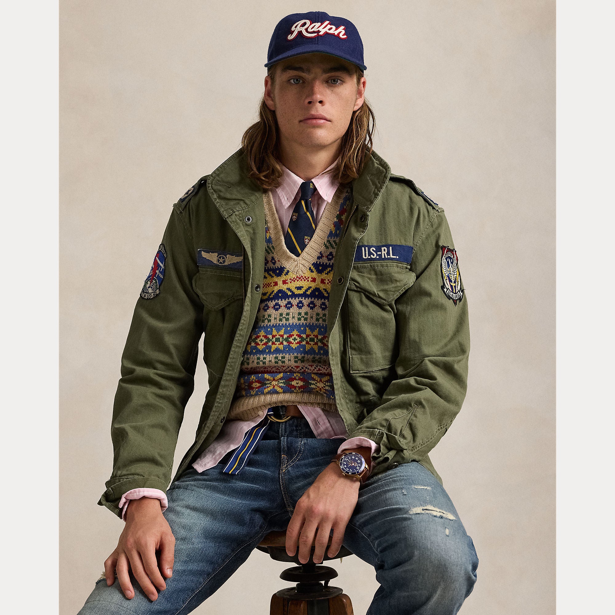 Polo Ralph Lauren miesten takki Field Jacket, Khaki