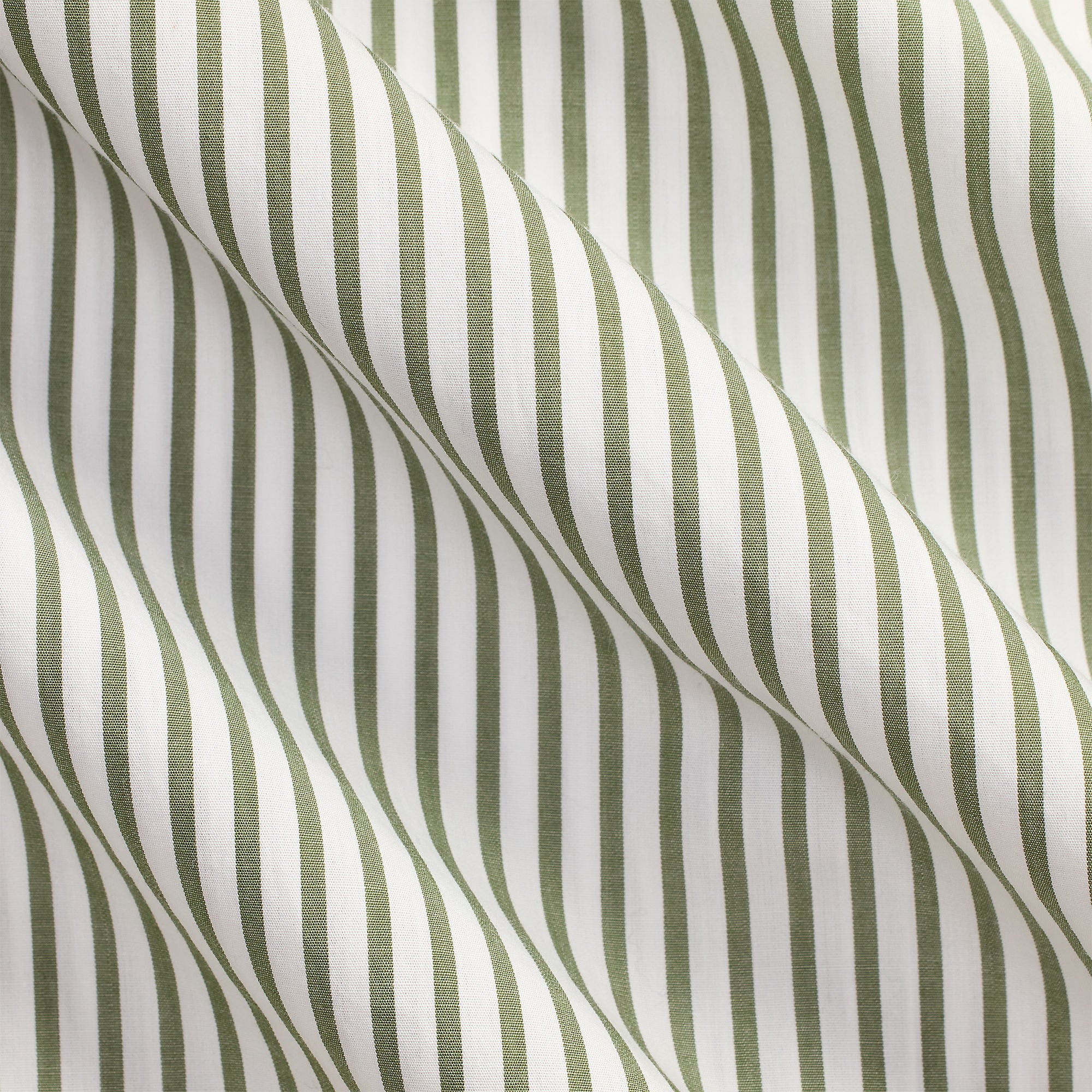 Polo Ralph Lauren miesten kauluspaita Long Sleeve Shirt Cotton Stripe, raidallinen vihreä