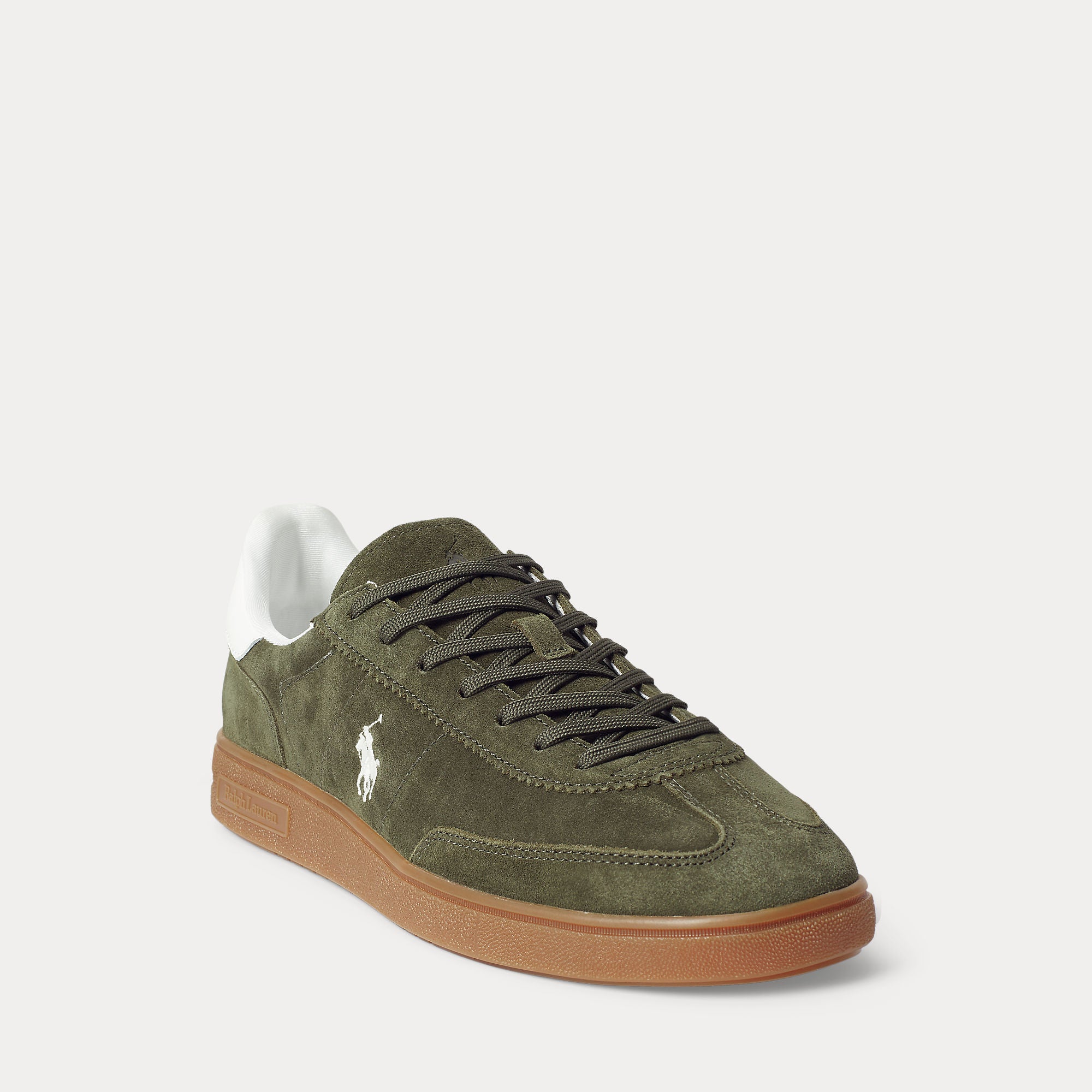 Polo Ralph Lauren miesten tennarit Bedford Suede Sneaker, tummanvihreä