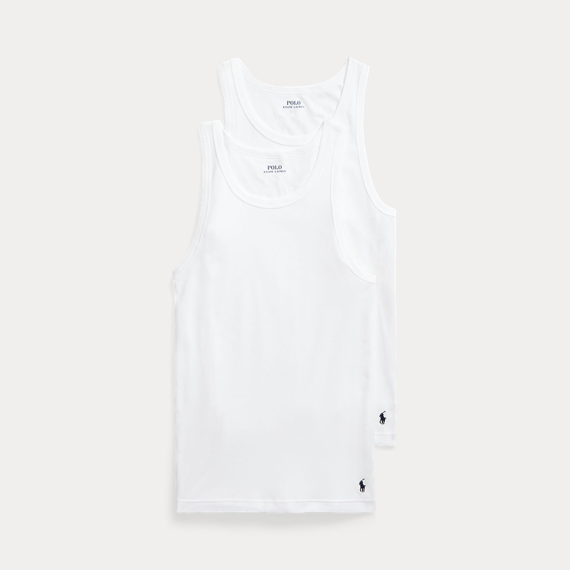 Polo Ralph Lauren miesten aluspaidat Classic Tank 2 Pack, valkoinen