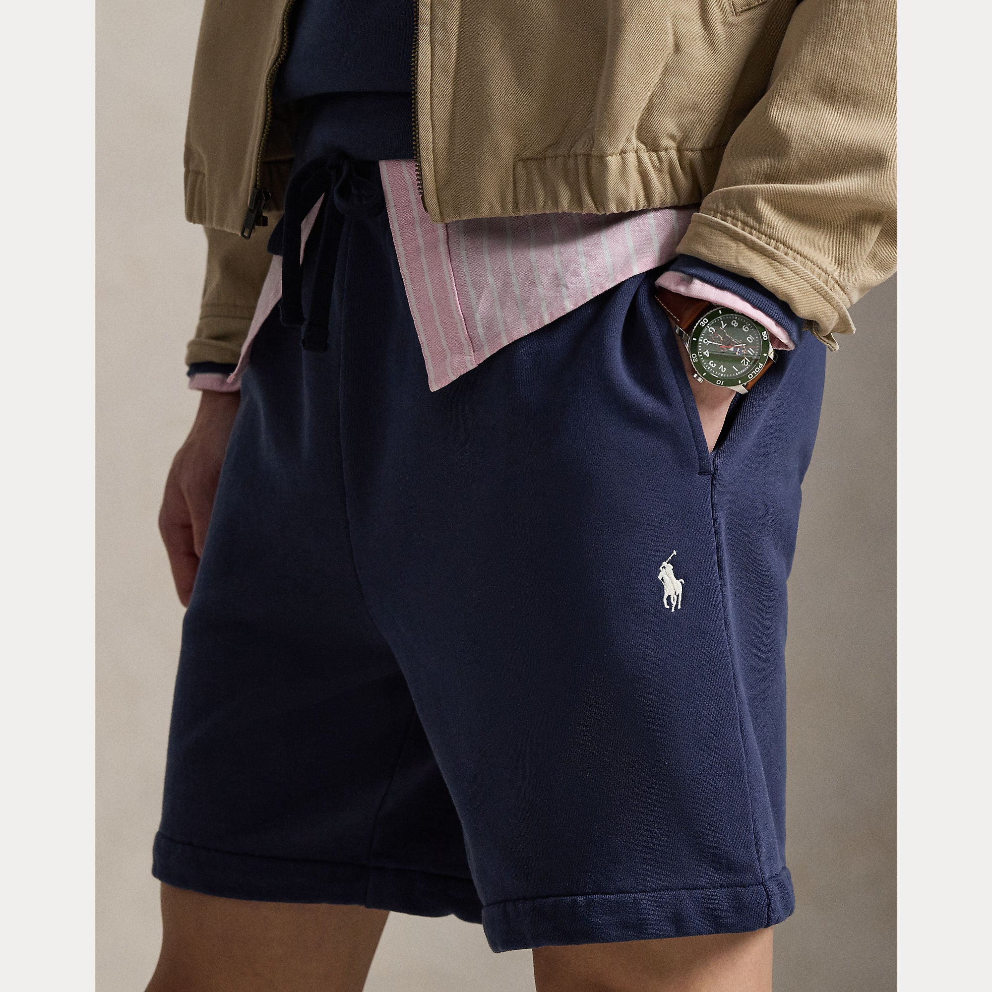 Polo Ralph Lauren miesten shortsit Polo Sweatshorts, tummansininen