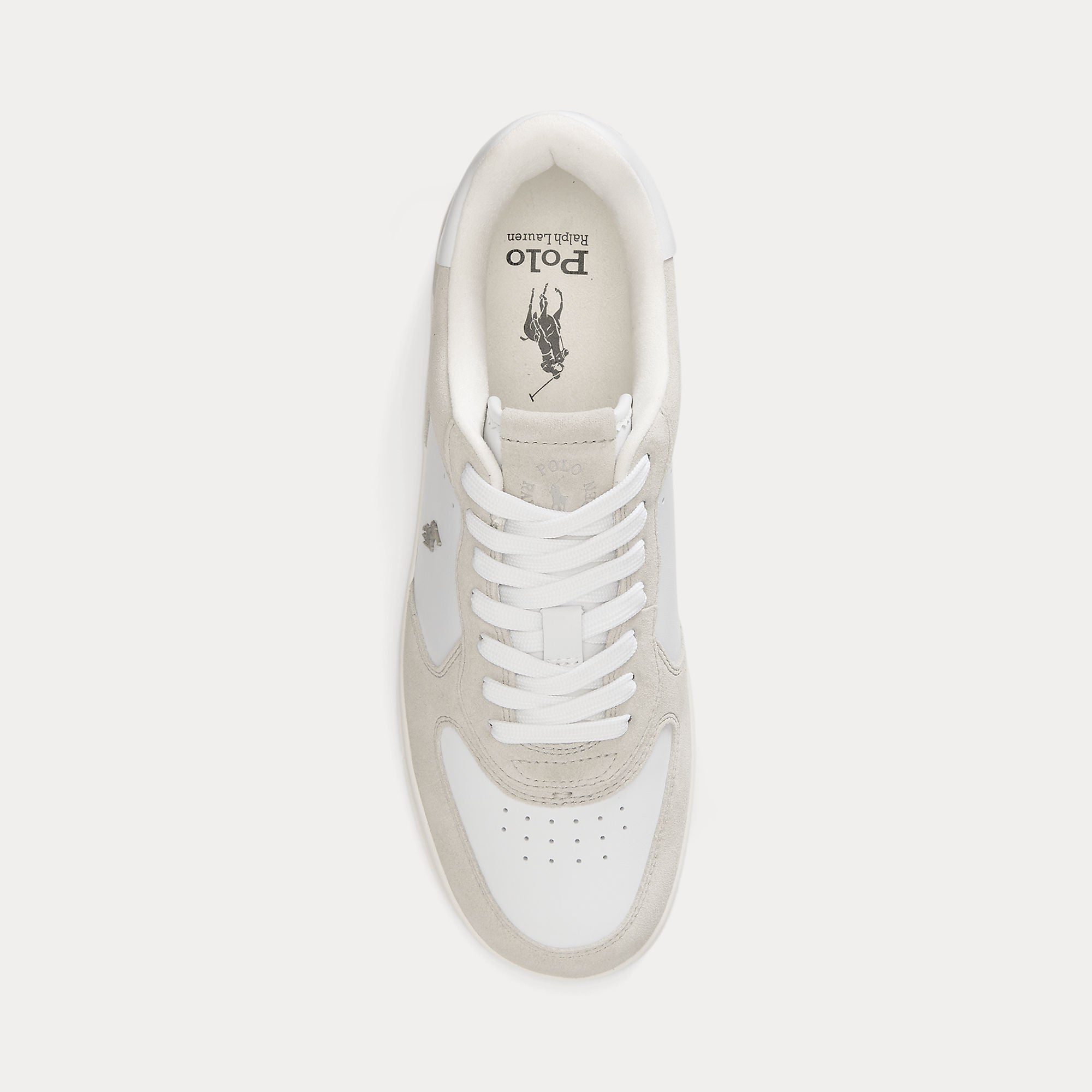 Polo Ralph Lauren miesten tennarit Masters CRT Sneakers Low Top, vaaleanharmaa