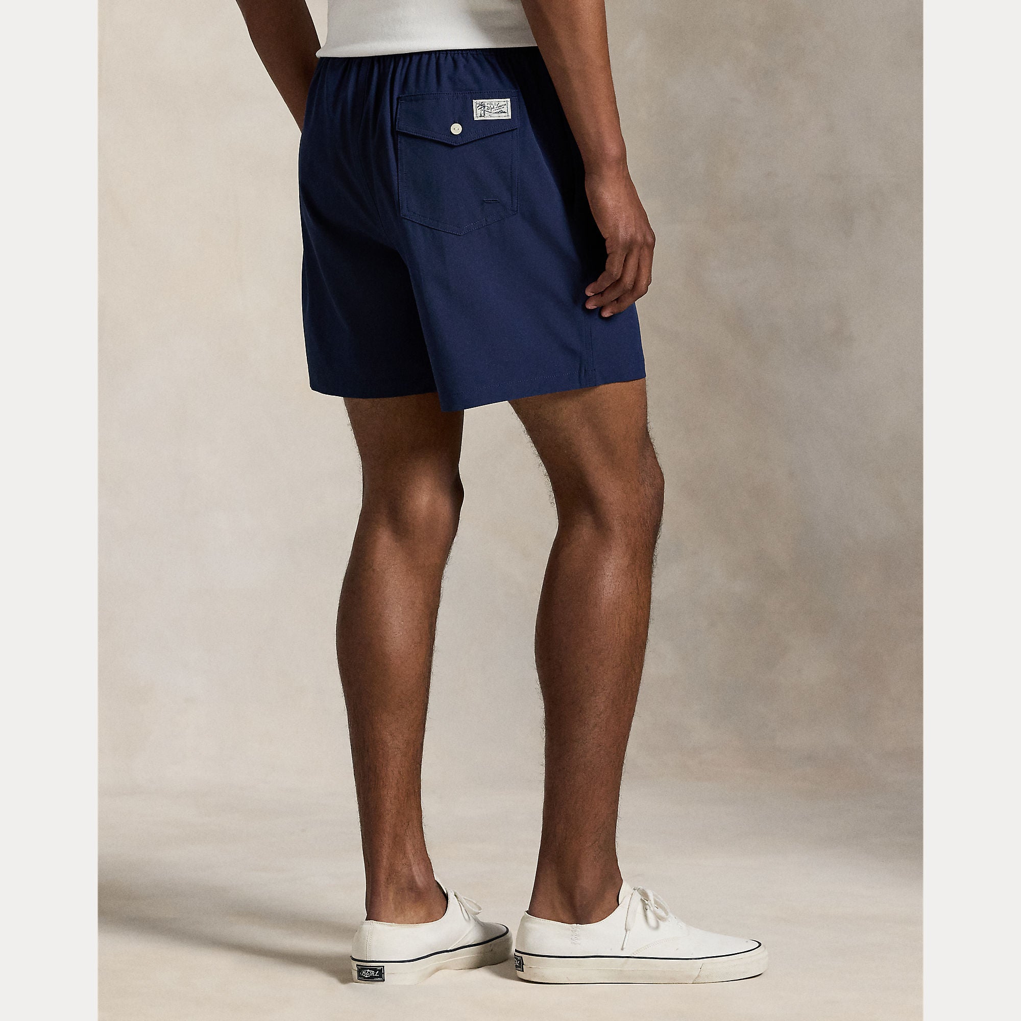 Polo Ralph Lauren miesten uimashortsit Traveler Mid Trunk, tummansininen