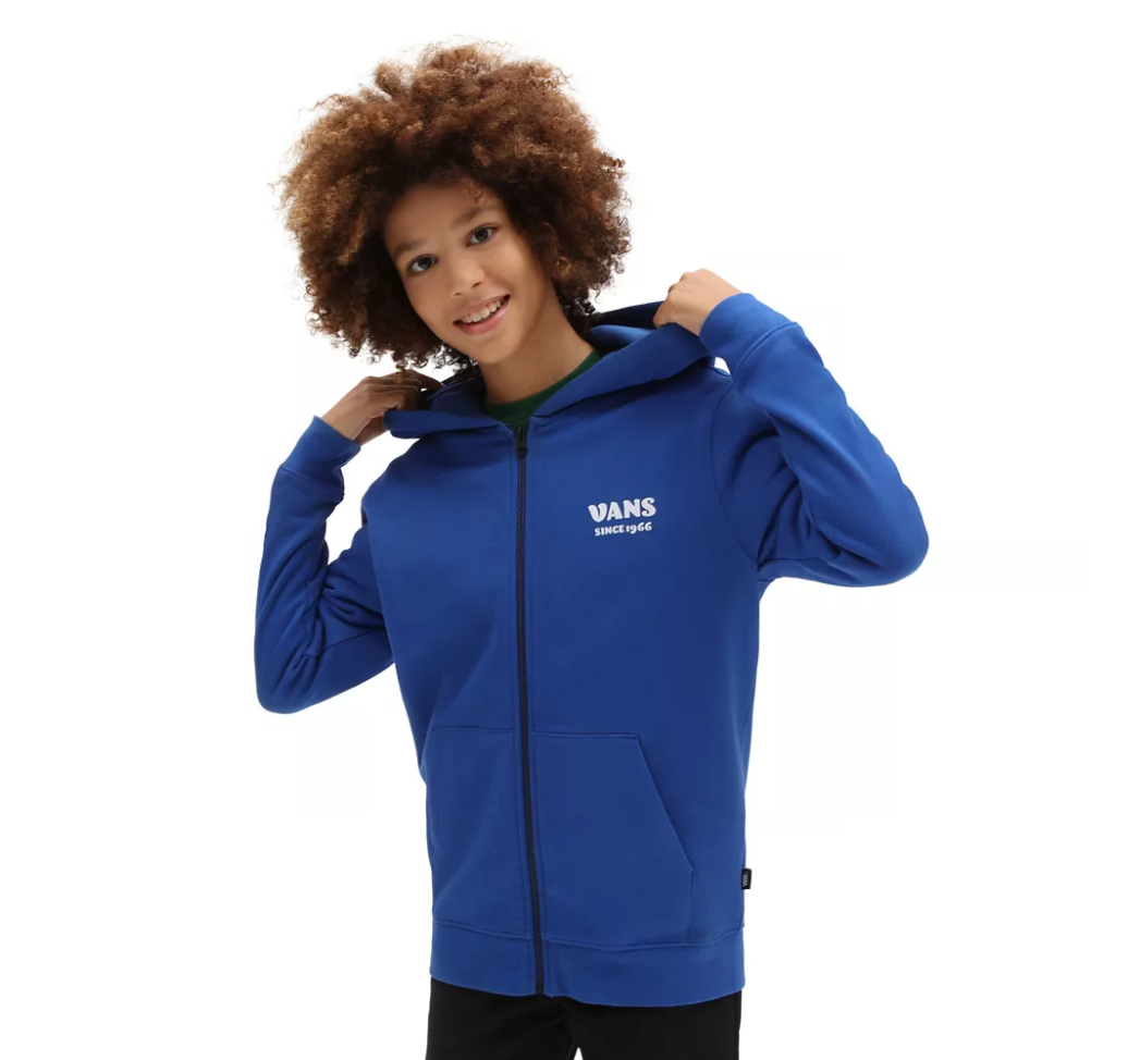 Vans lasten huppari, VARSITY BULLDOG PO TRUE BLUE SININEN